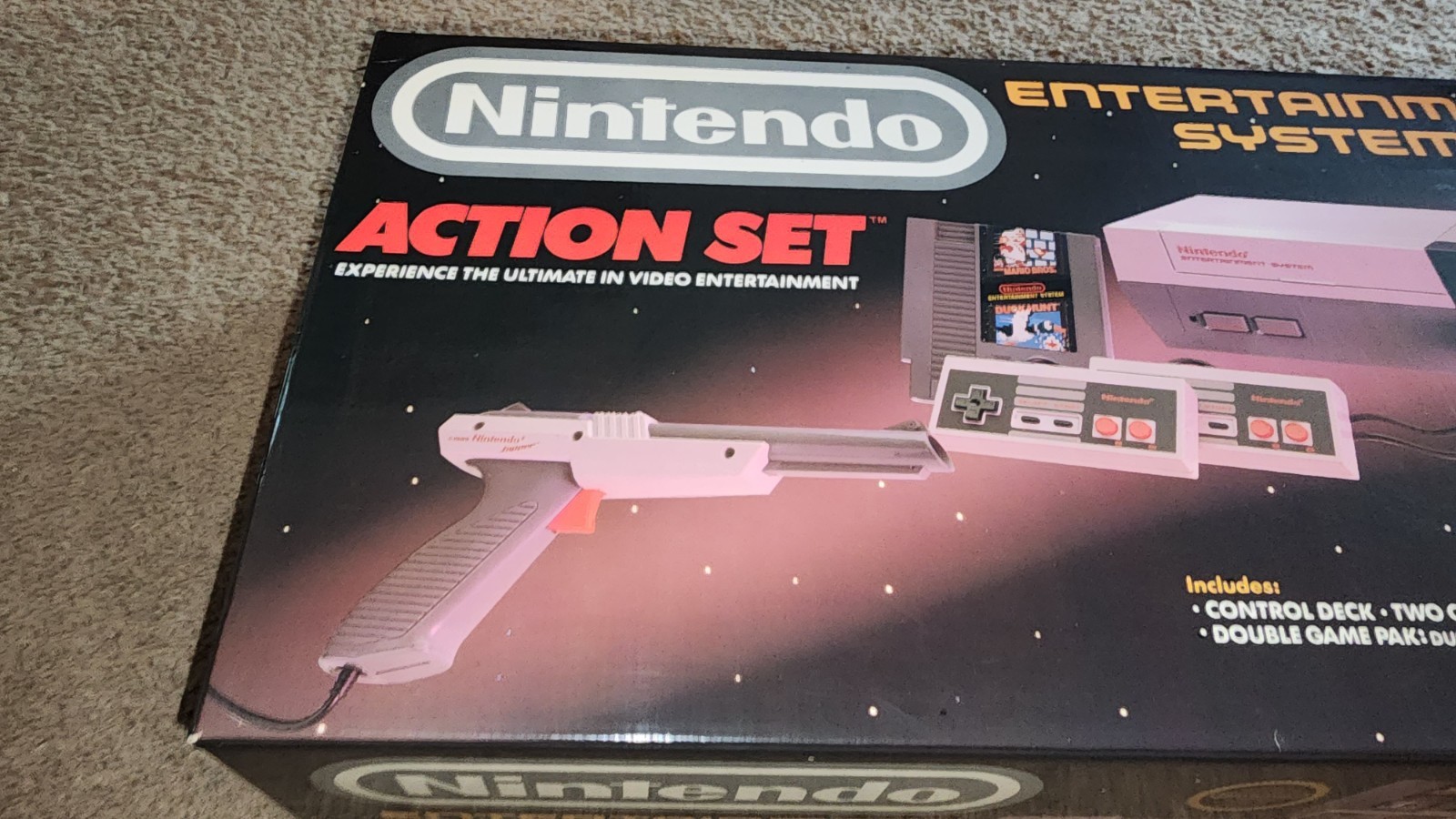 Nintendo NES Action Set Complete – High-End Collector Condition- CIB Near Mint