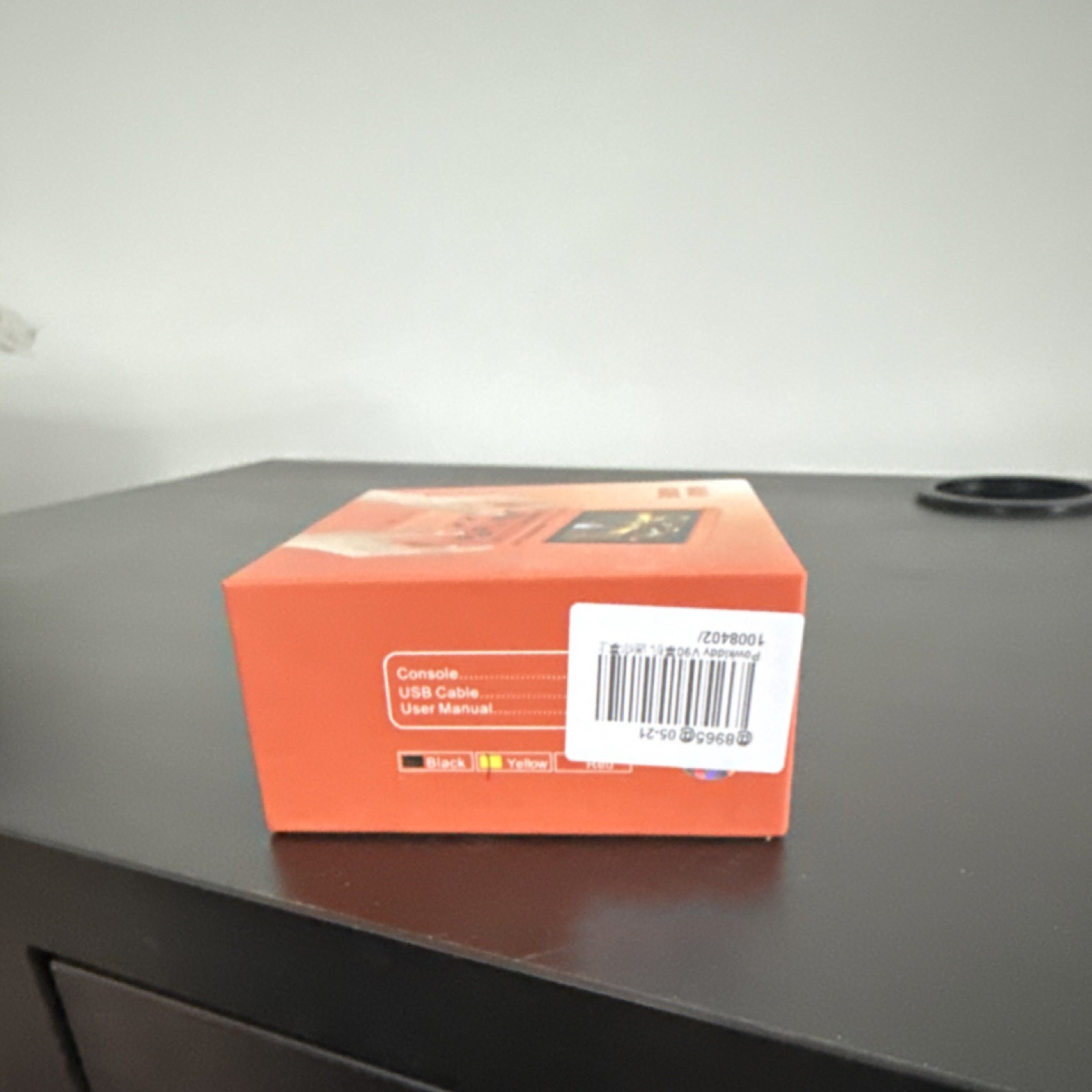 64bit Handheld Game Console Orange box only no console just box only ￼