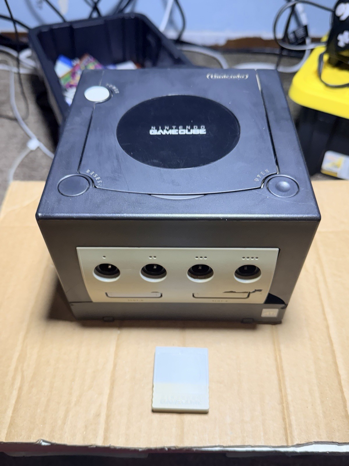 Nintendo DOL-101 GameCube Console – Black Tested And Working !