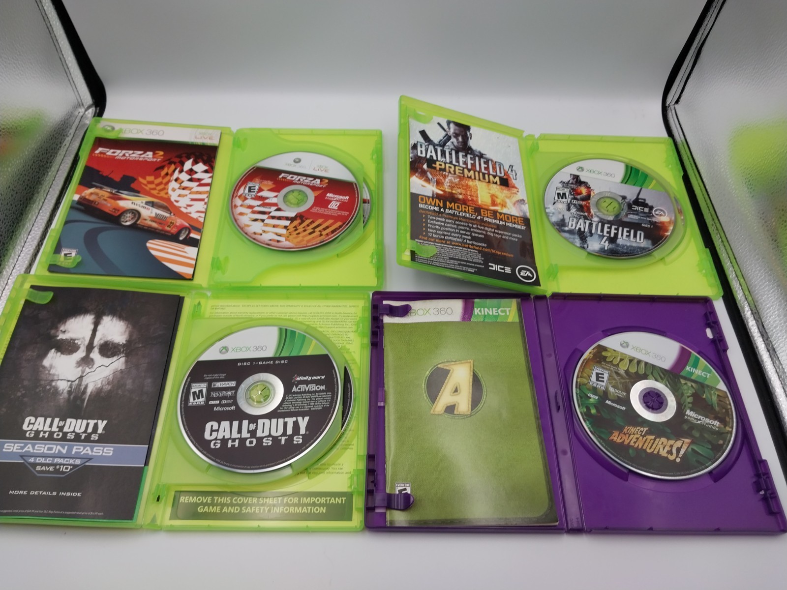 Microsoft Xbox 360 S Slim 250GB Console, 2 Controllers, & 15 Games – TESTED