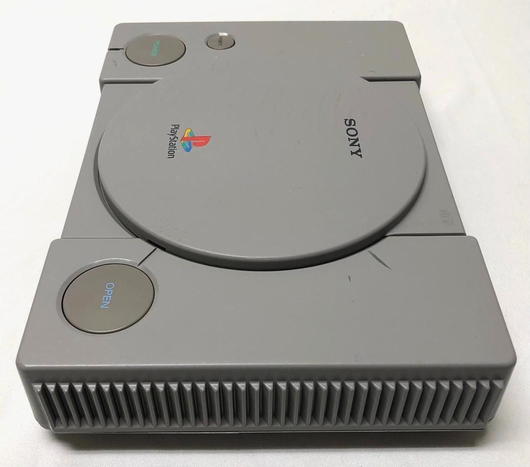Sony PlayStation 1 SCPH-7001 Console Game System PS1 Wireless Controller Bundle