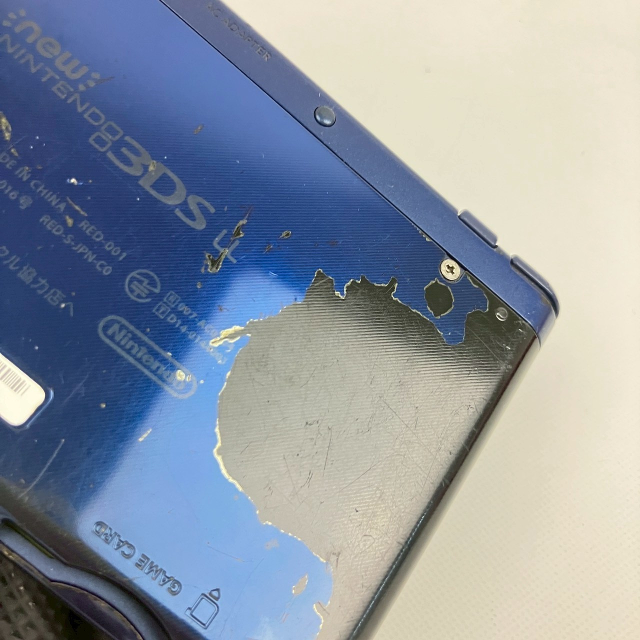 TOP IPS Nintendo new 3DS LL XL Metallic Blue Console Region Japanese Only 726