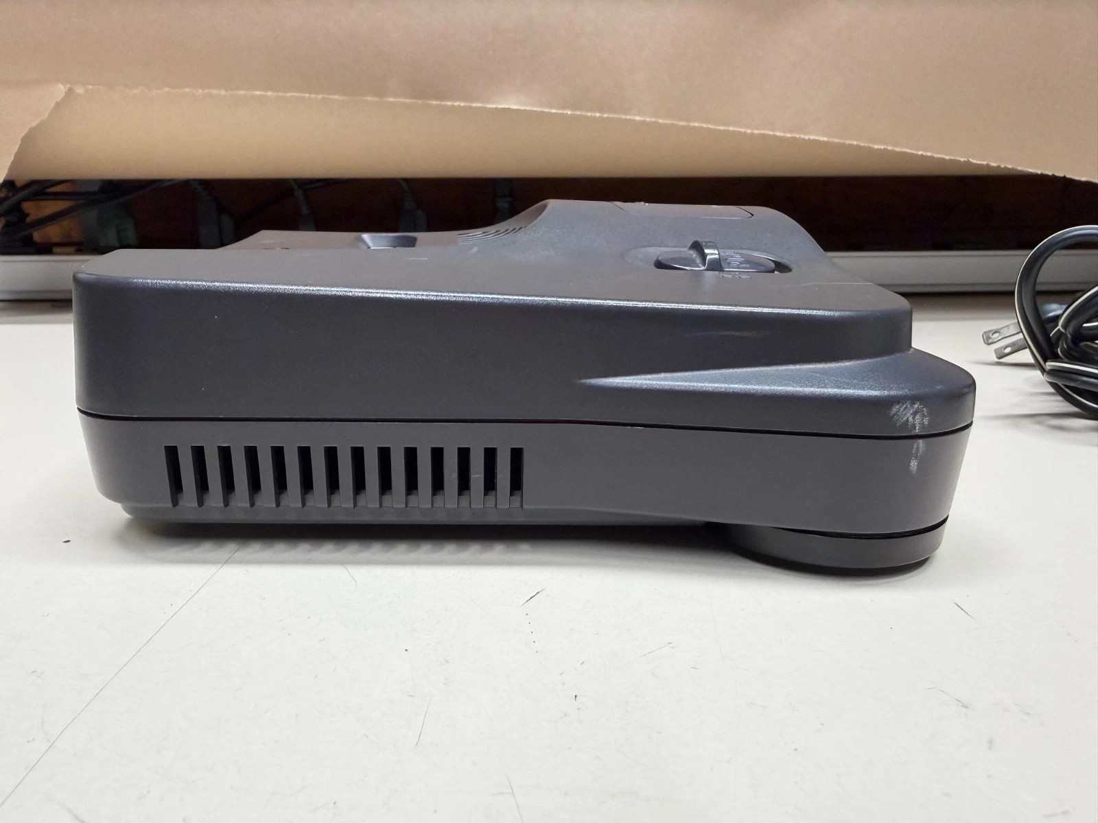 NINTENDO 64 N64 CONSOLE SYSTEM W/ CONTROLLER & CABLES WORKING NUS-001