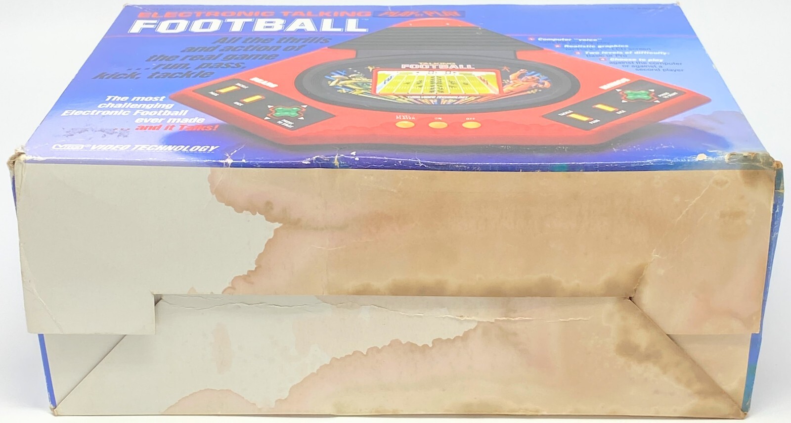 Electronic Handheld Play-By-Play Systems Duo Baseball + Football TESTED WORKING