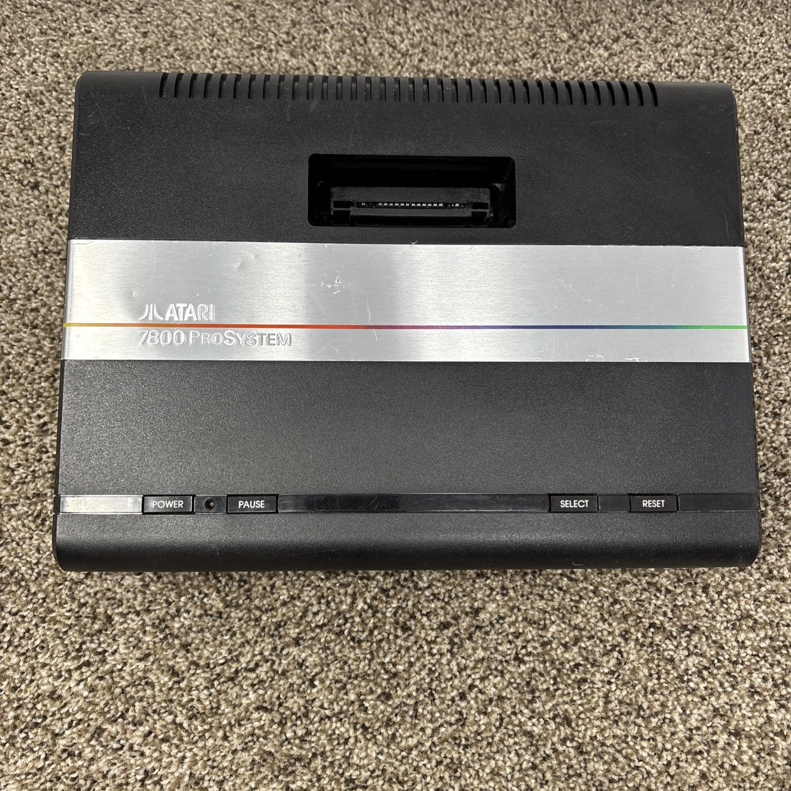 Atari 7800 Video Game Console – With Controller Game TESTED Bundle Lot