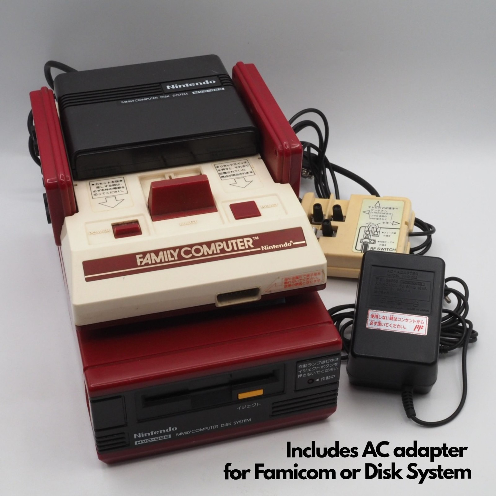 Nintendo Famicom / Disk System Console system – Choose Your Bundle Tested NTSC-J