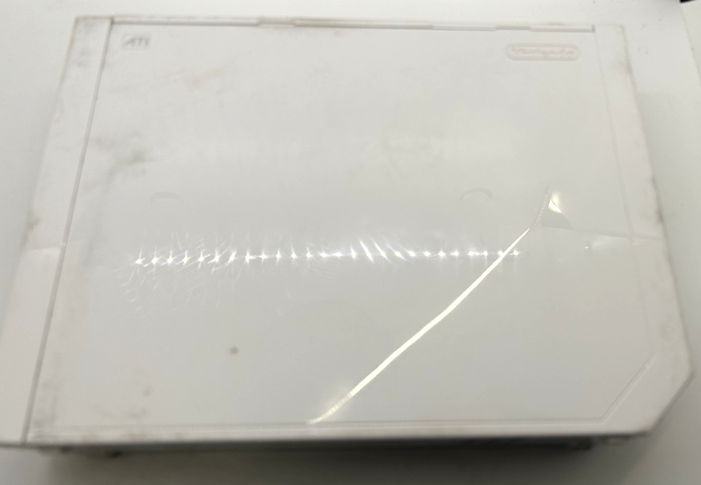 Nintendo Wii RVL-001 Console Tested Working w/ AV Cable & Power Cord Works