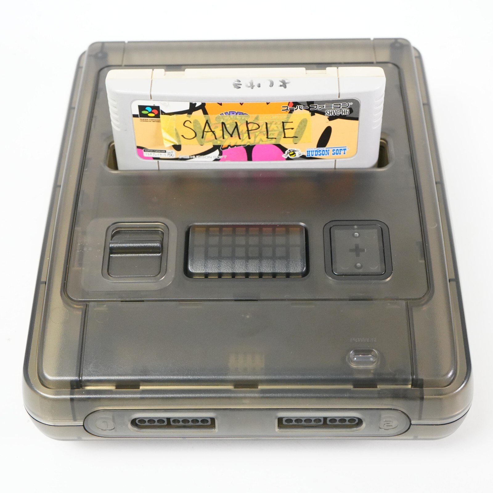 Nintendo Super Famicom Console SHVC-001 SFC SNES Translucent Black Shell USB MOD