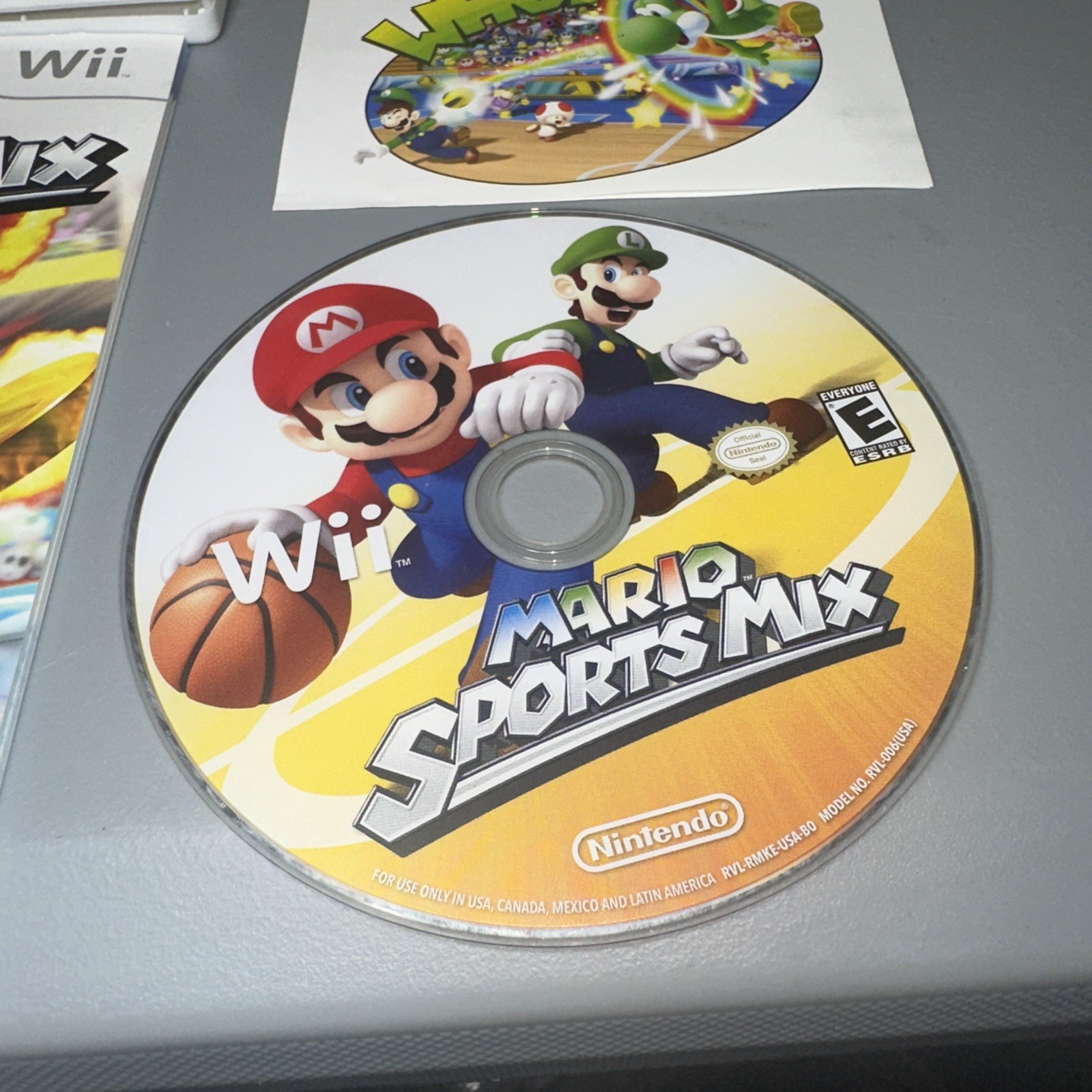 Mario Sports Mix (Nintendo Wii, 2011) Complete Game