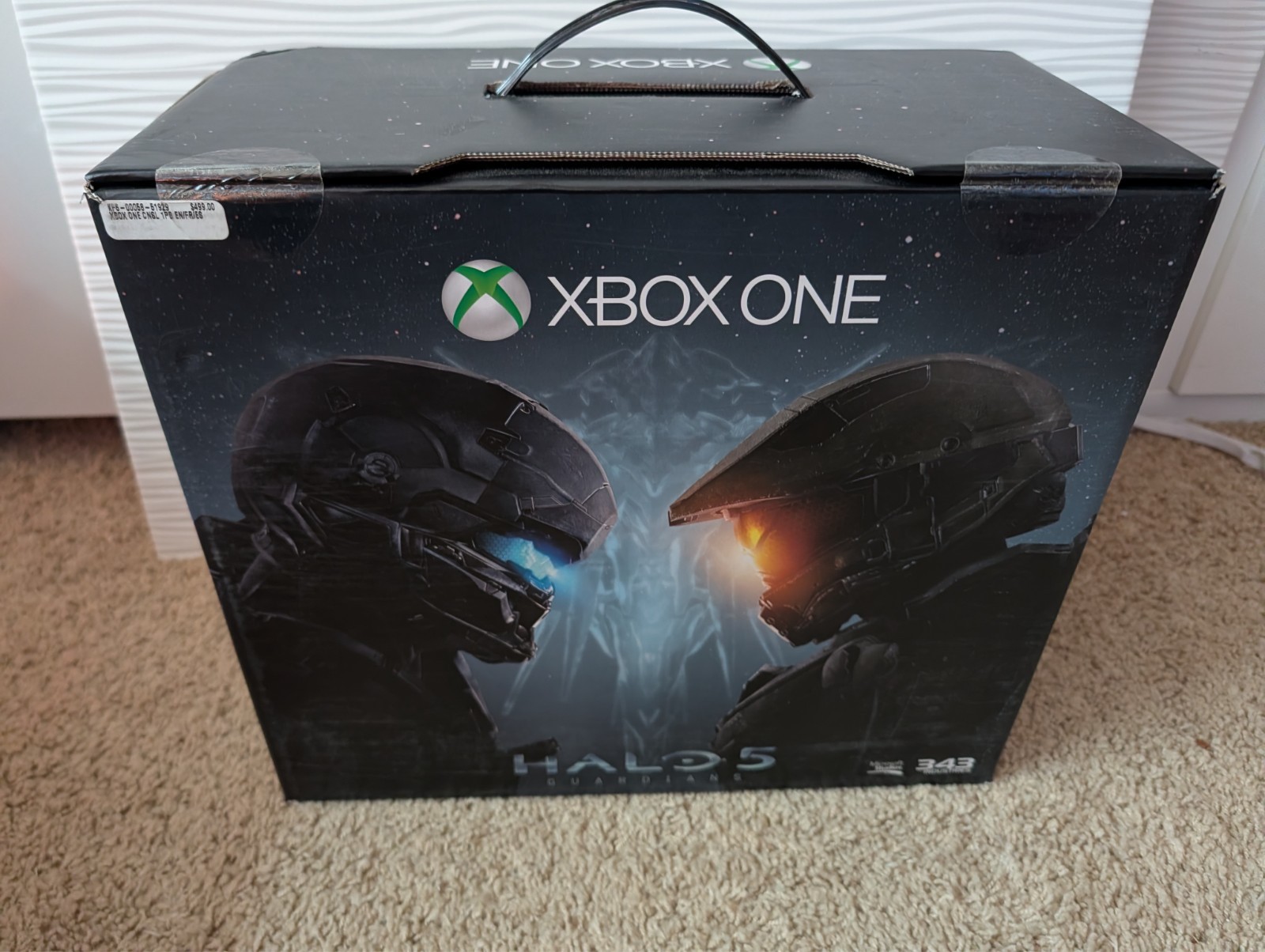Xbox One Halo 5:Guardians Limited Edition 1TB Black & Silver ConsoleFACTORY SEAL
