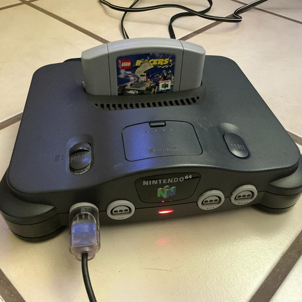 Nintendo 64 Video Game Console Full Bundle N64 Charcoal Gray [Tested &Working!]