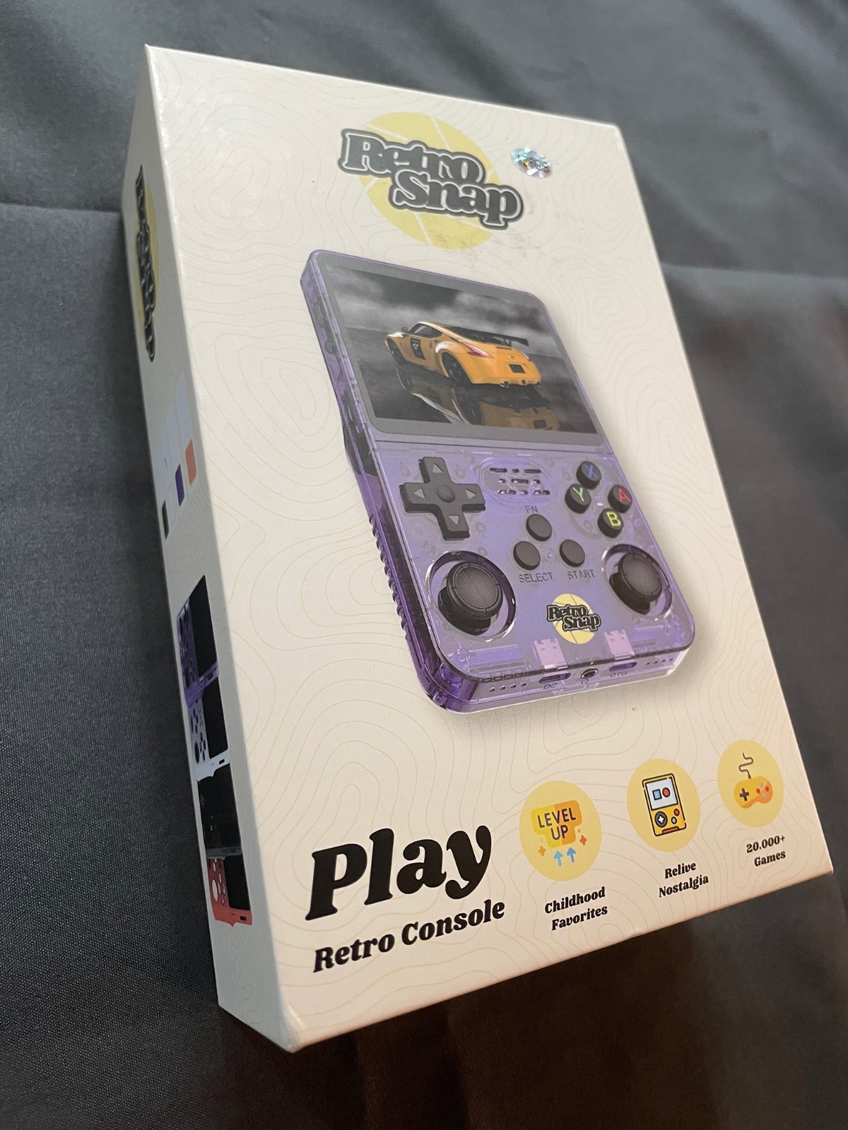 RetroSnap Handheld Console — LN, Mint Condition (White / 128GB / 40,000 Games)