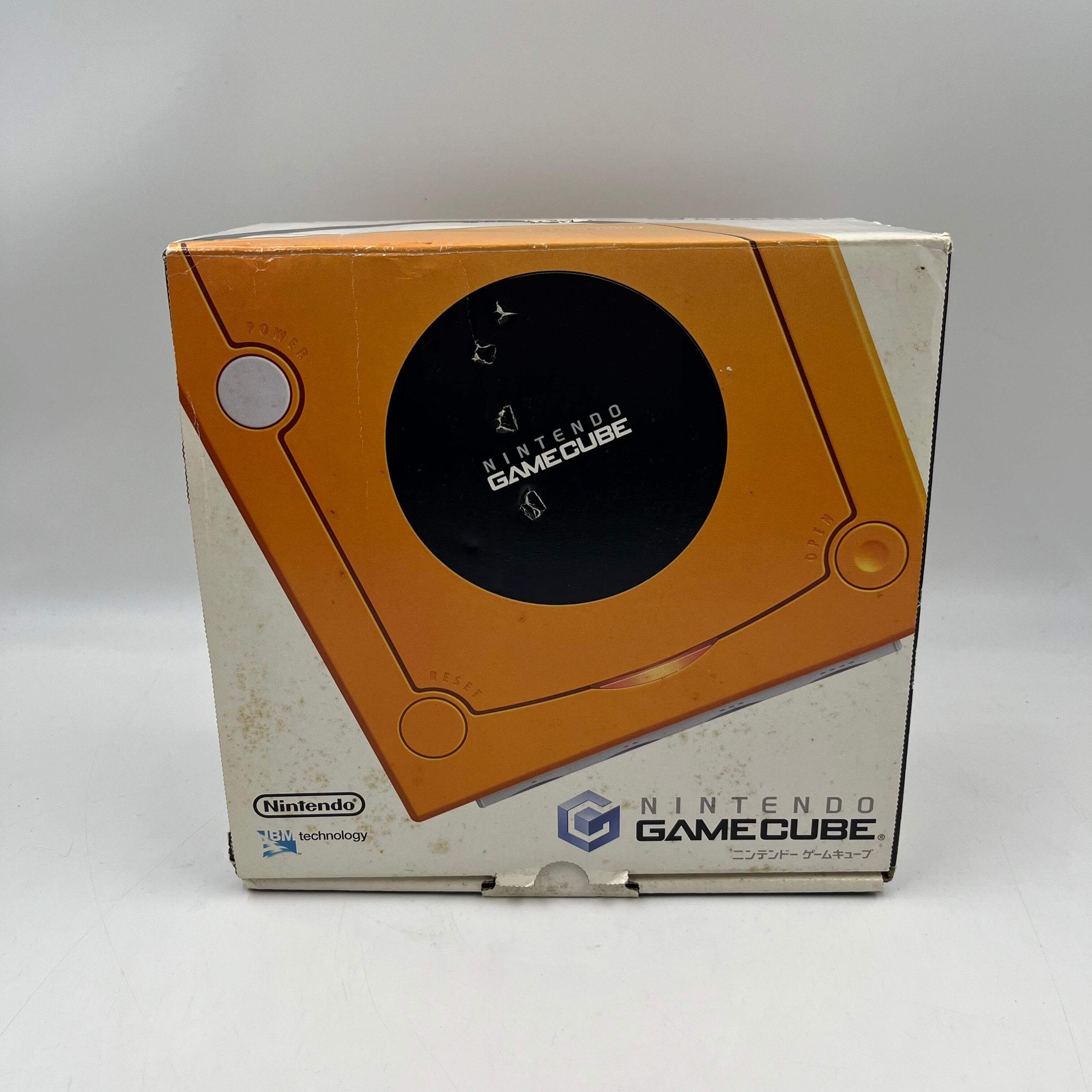 Nintendo GameCube Video Game Console DOL-001 Orange Spice JP Region Mod