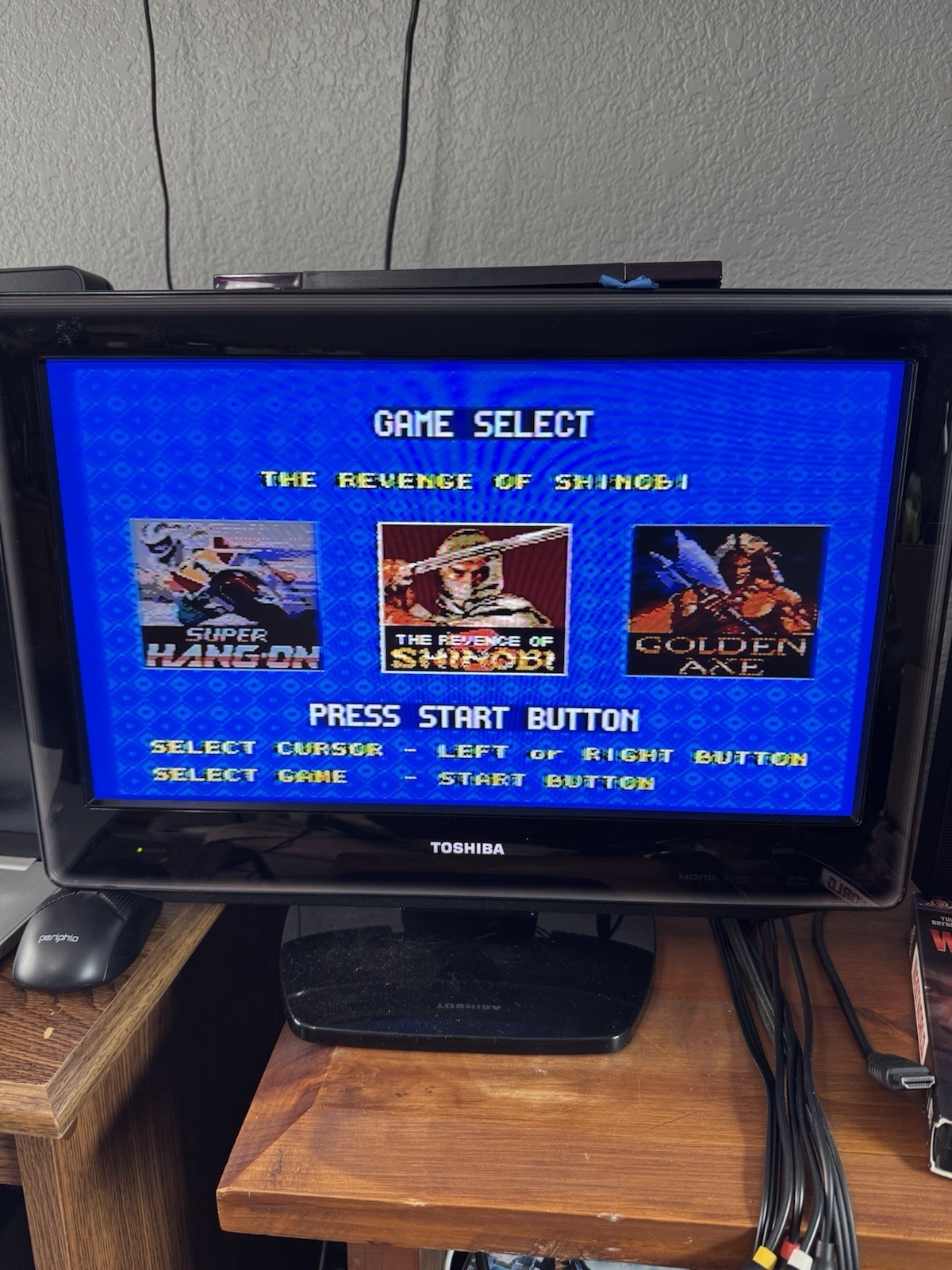 Sega Genesis 3 Console Bundle 6 Game Cartridge Power RCA SG-6 In Box Tested!