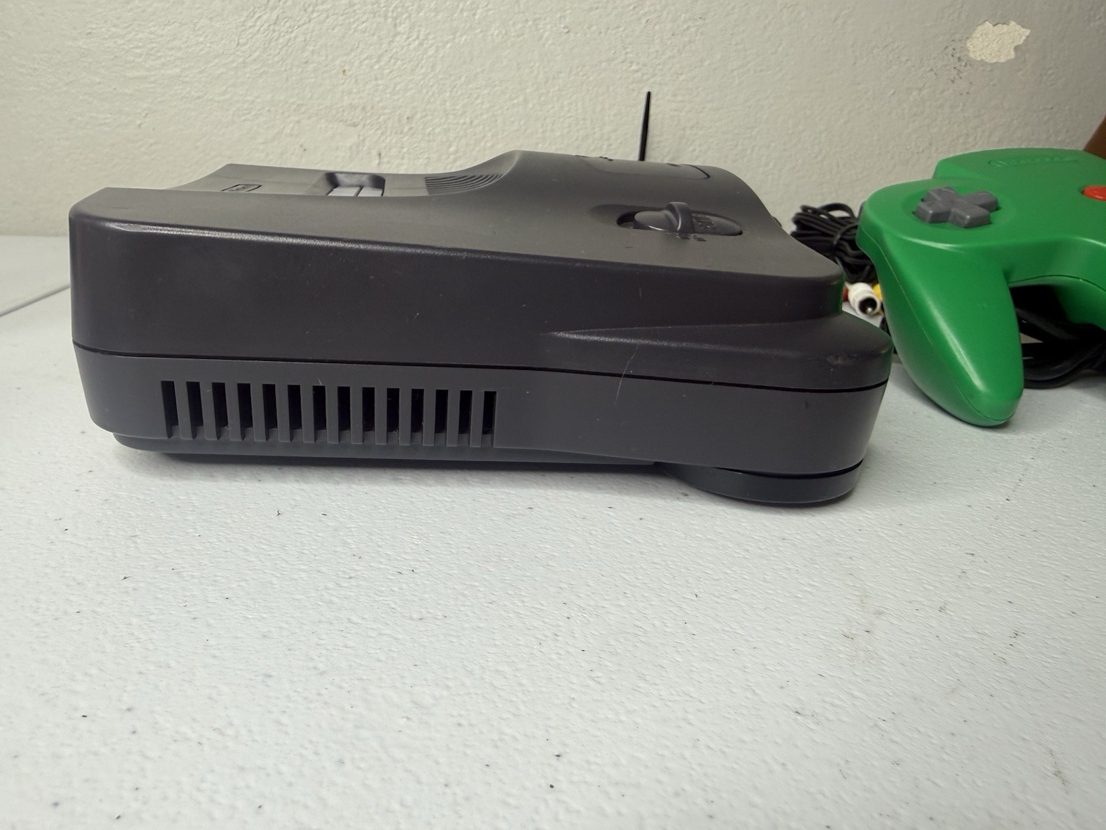 Nintendo 64 Home Console – Black With OEM Controller And Memory Card Tested