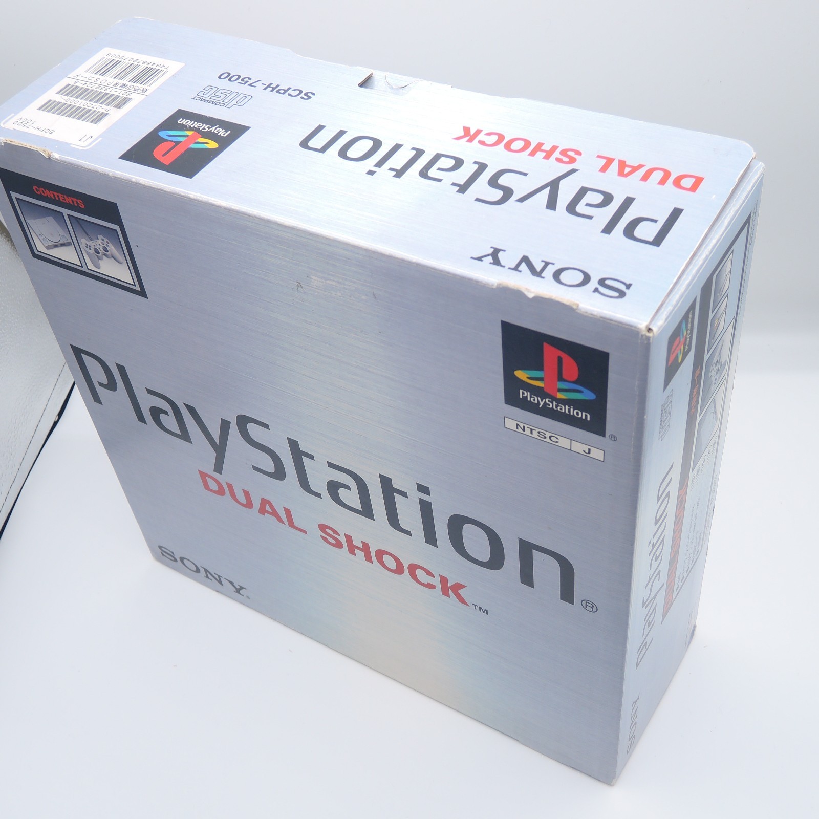 Sony PlayStation 1 console SCPH-7500 boxed NTSC-J Japan tested A1332724