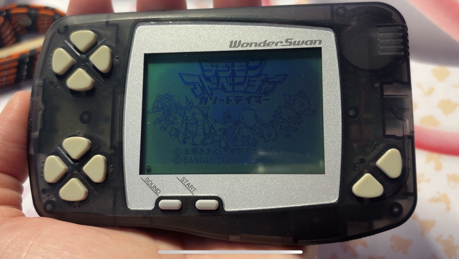 Bandai Wonderswan Skeleton Black AND Digimon Adventure Cathode Tamer Mint In Box