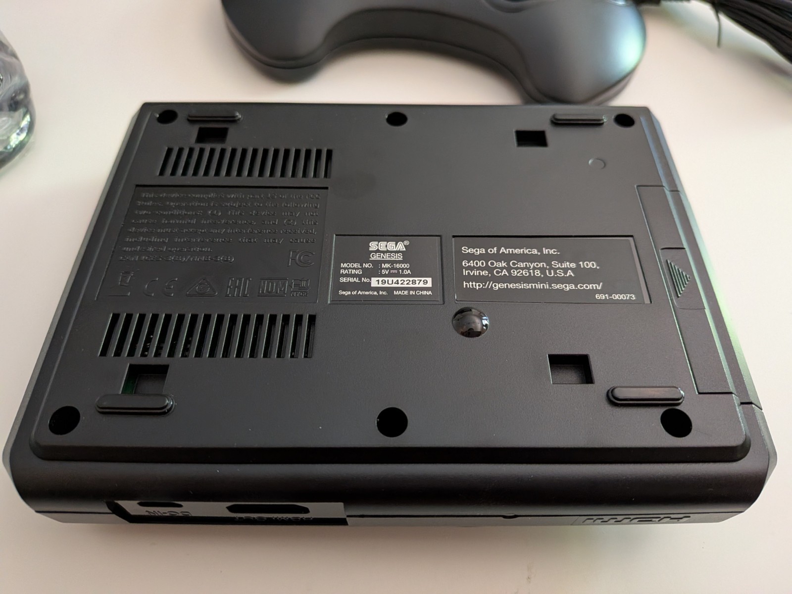 Sega Genesis Mini Console – Used once – Complete in Box