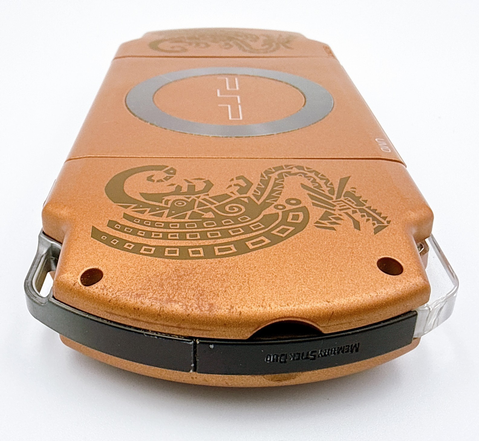 Sony PSP-2000 Monster Hunter Bronze Limited Edition Console Rare – Very Good