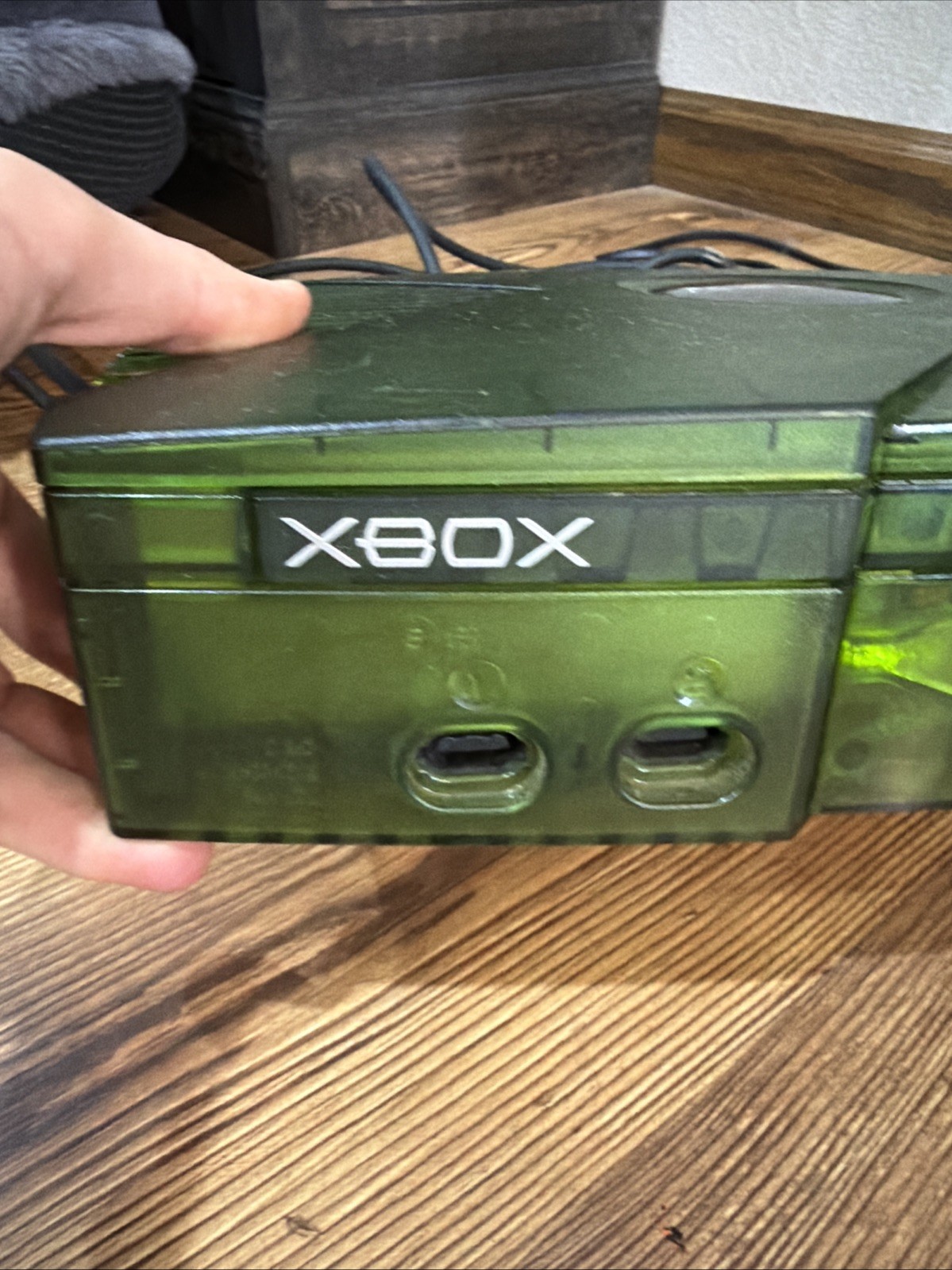 Microsoft Original Xbox Halo Special Edition Console Green Bundle Tested Works!2
