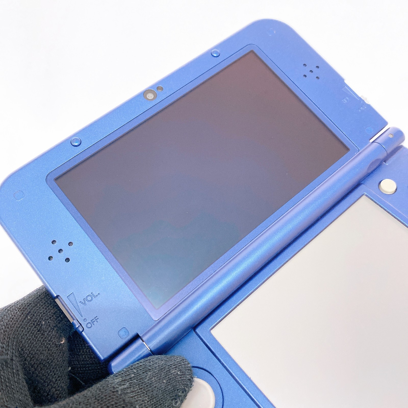 【Top IPS w/Box】New Nintendo 3DS LL XL Metallic Blue Japan Console Tested Rank S