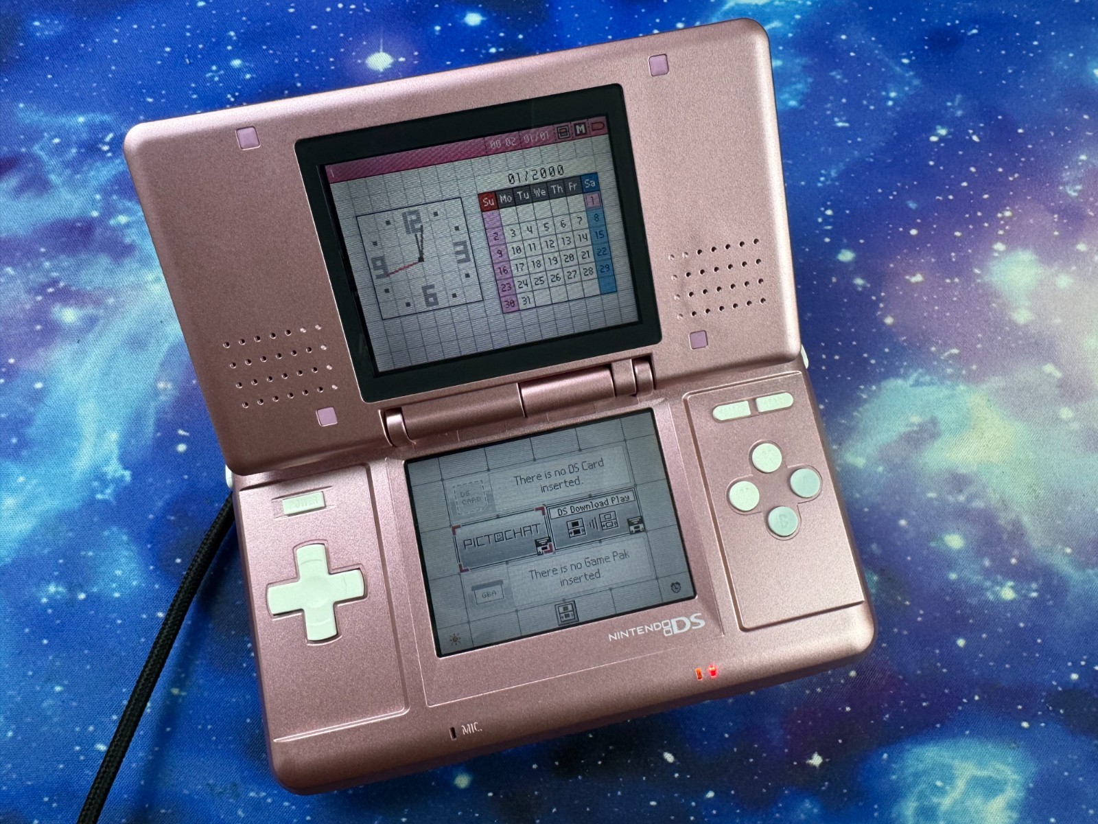 LOOPY USB-C INBUILT CAPTURE CARD Rose Pink Original Nintendo DS Console