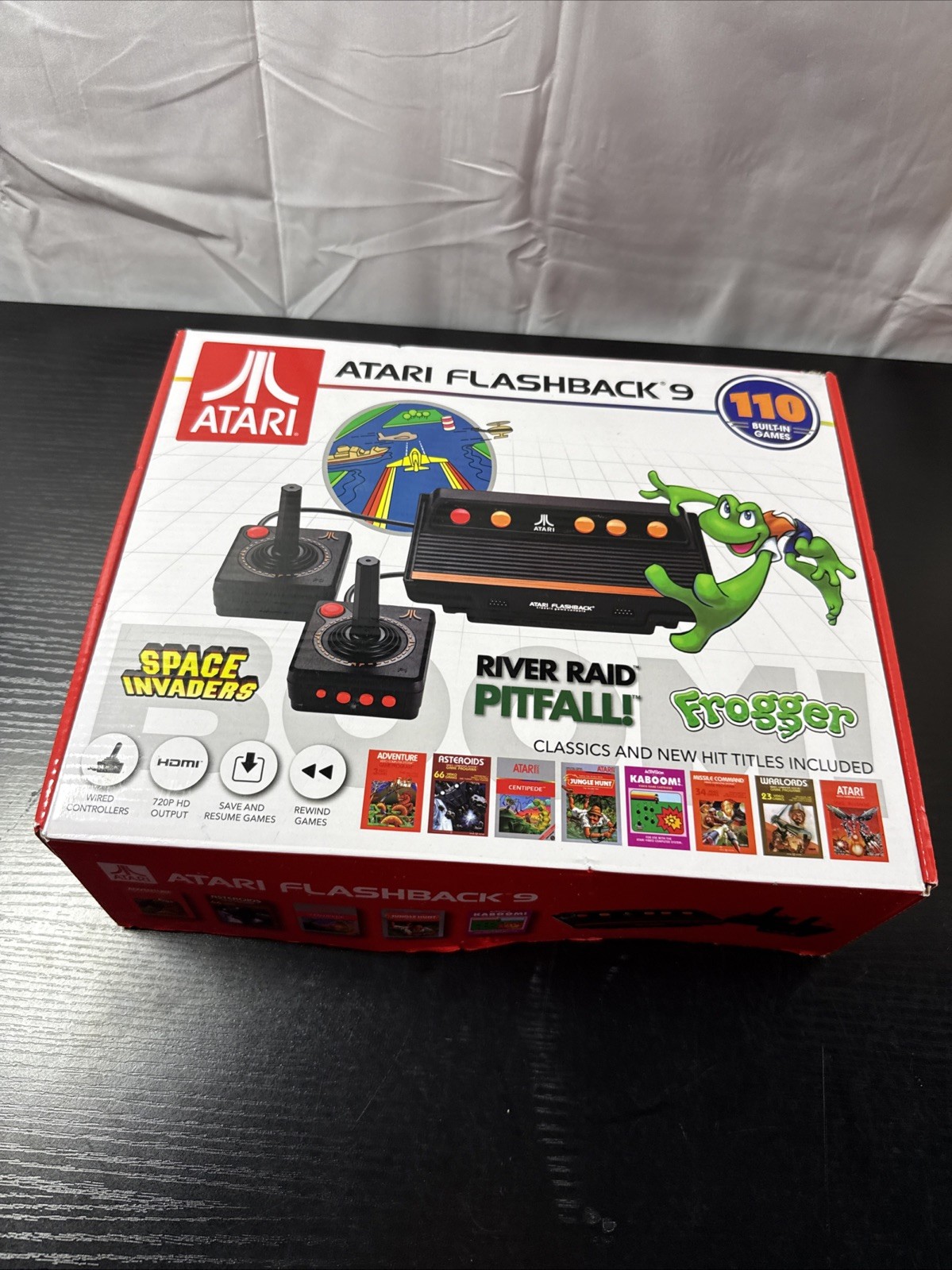 Atari Flashback 9 HDMI Retro Console 110 Built-in Games 2 Controllers