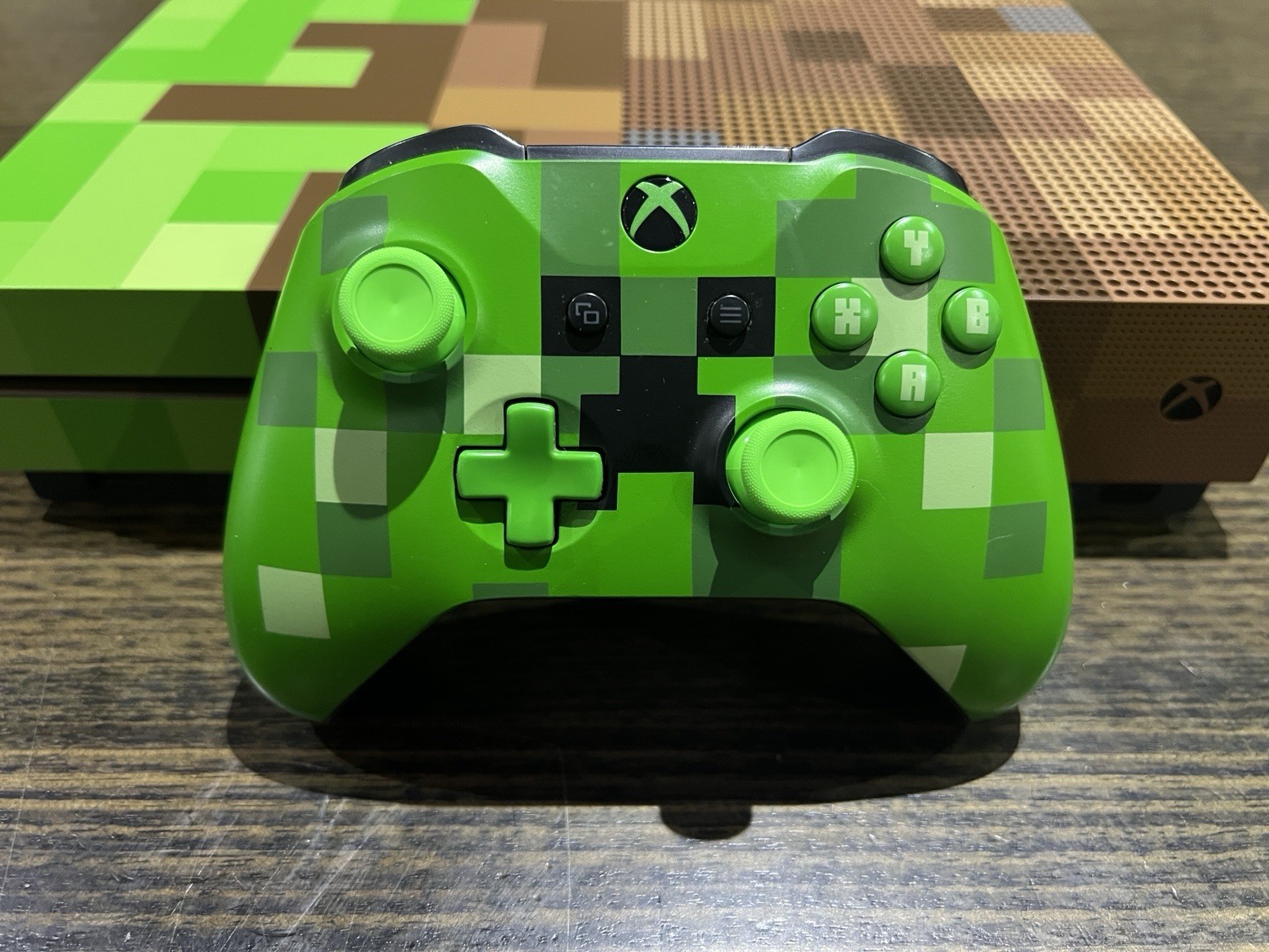 Microsoft Xbox One S 1TB Minecraft Limited Edition Console – RARE