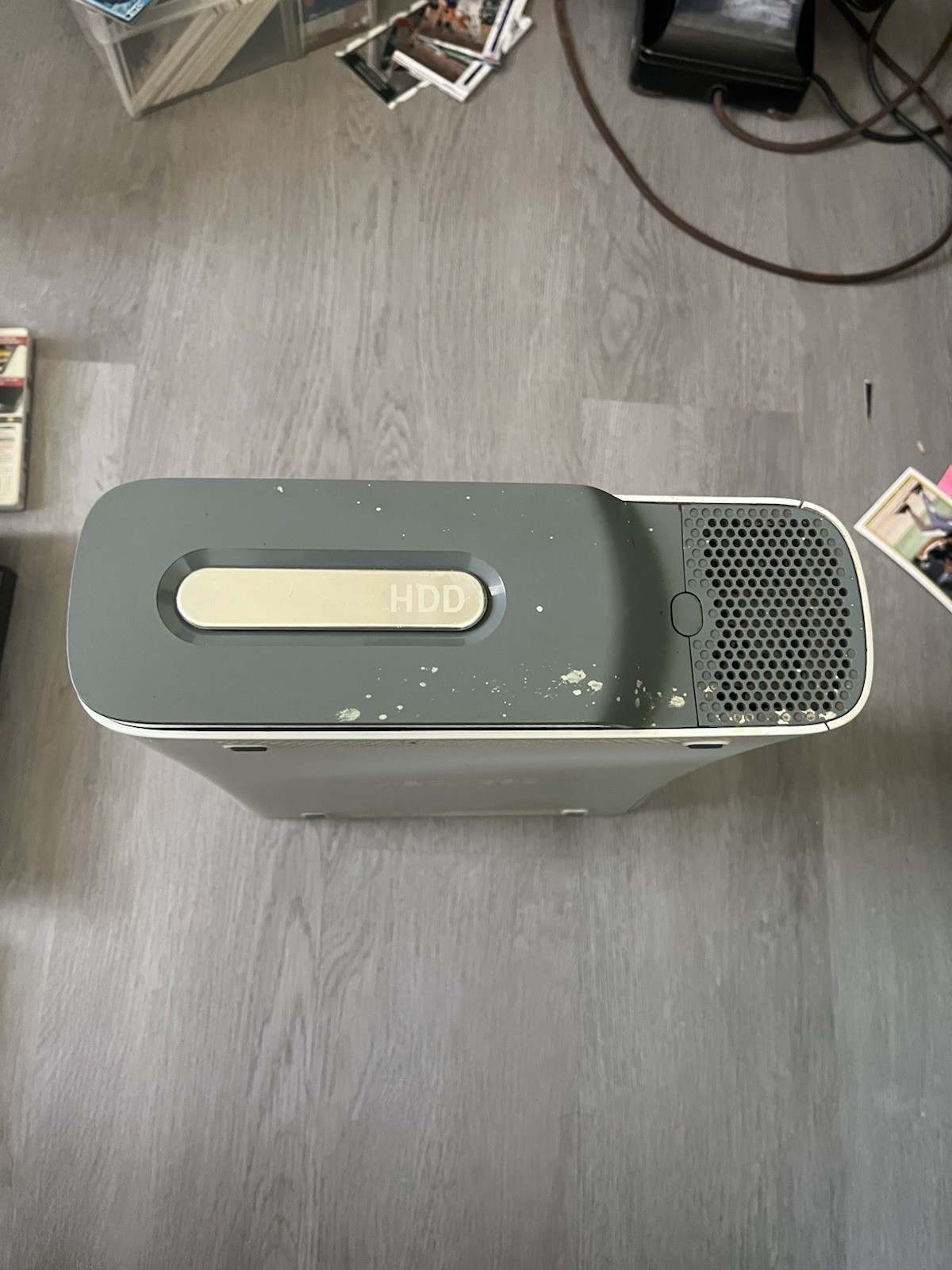 Microsoft Xbox 360 White Home Console HDMI Component RCA HDD Expansion