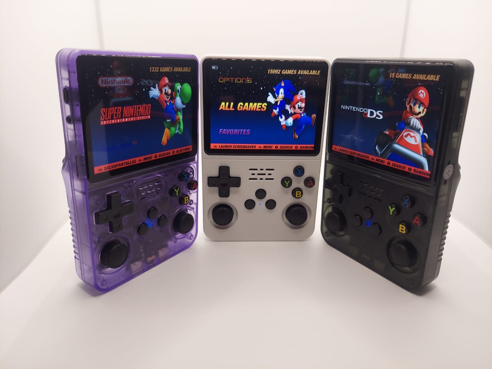 R36S Retro Handheld Video Game Console Linux System 3.5 Inch IPS Screen R35s Pro