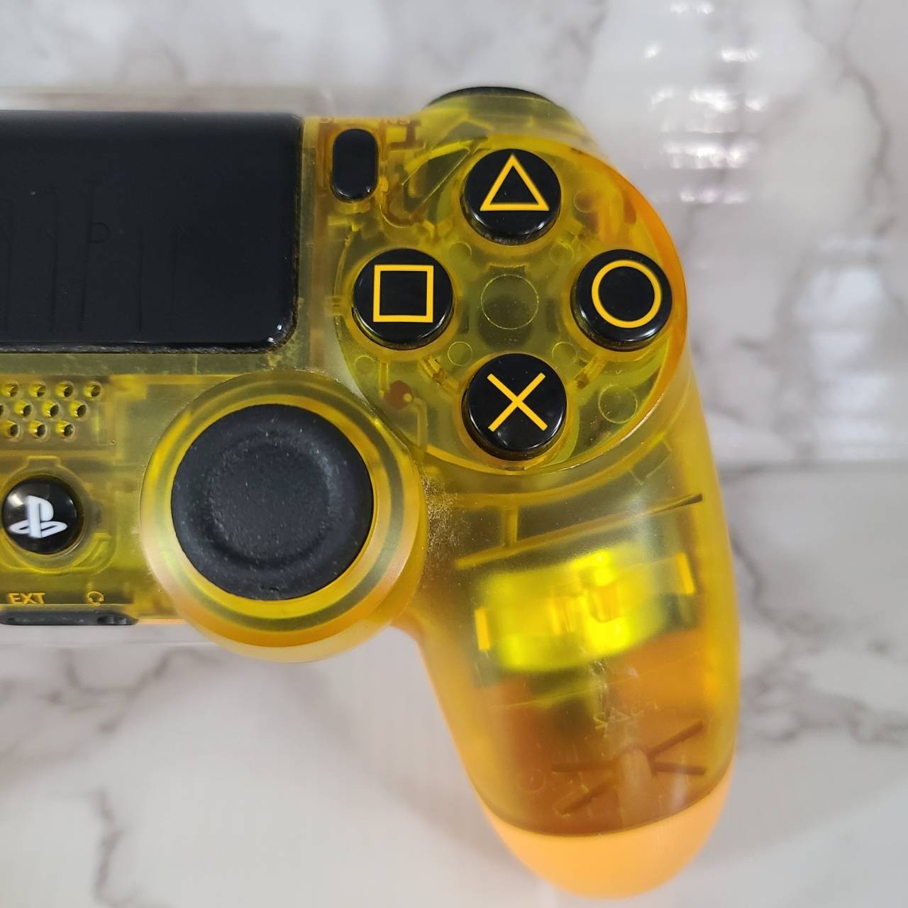 Sony 4 PS4 Dualshock 4 DEATH STRANDING Yellow Wireless Controller Select Rank