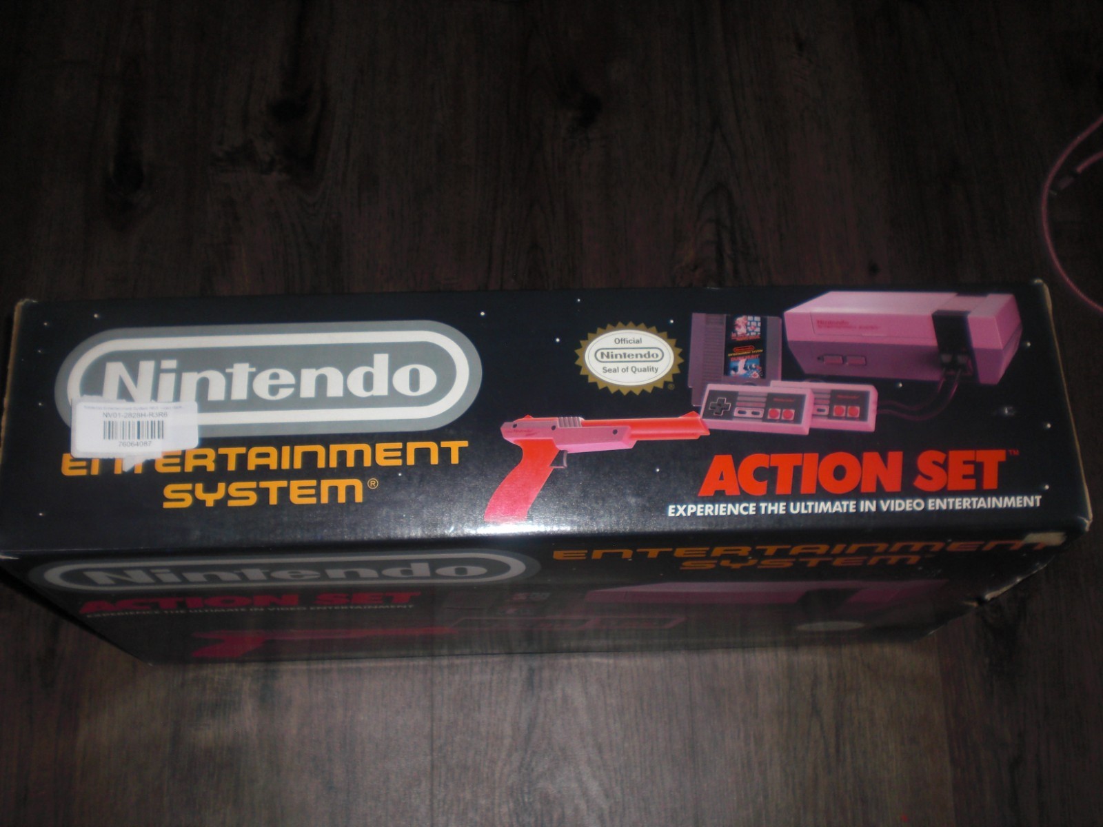 Nintendo NES Console CIB Box Manuals Inserts System Styrofoam OEM Controller ++