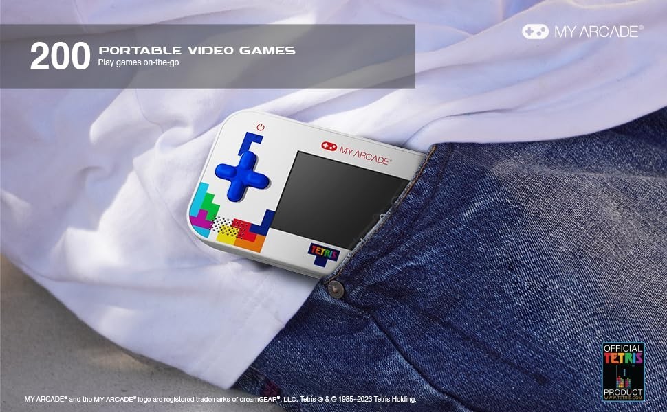 Tetris Gamer V: Tetris Game preloaded with 200 Bonus Games, Arcade Classics, …