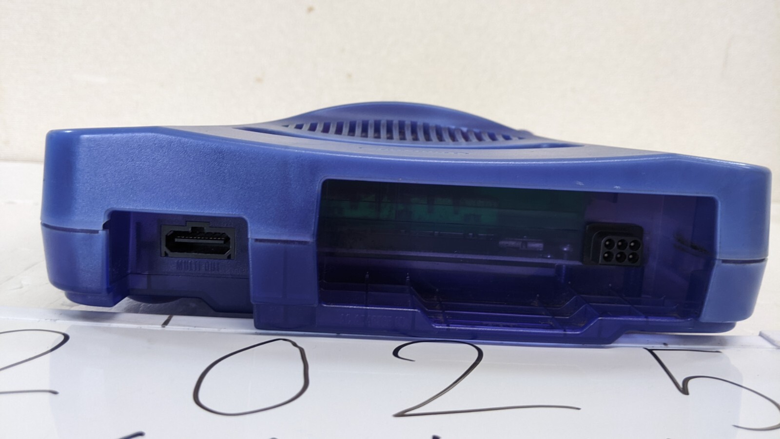 Nintendo 64 N64 Console Midnight Blue 3-17-1