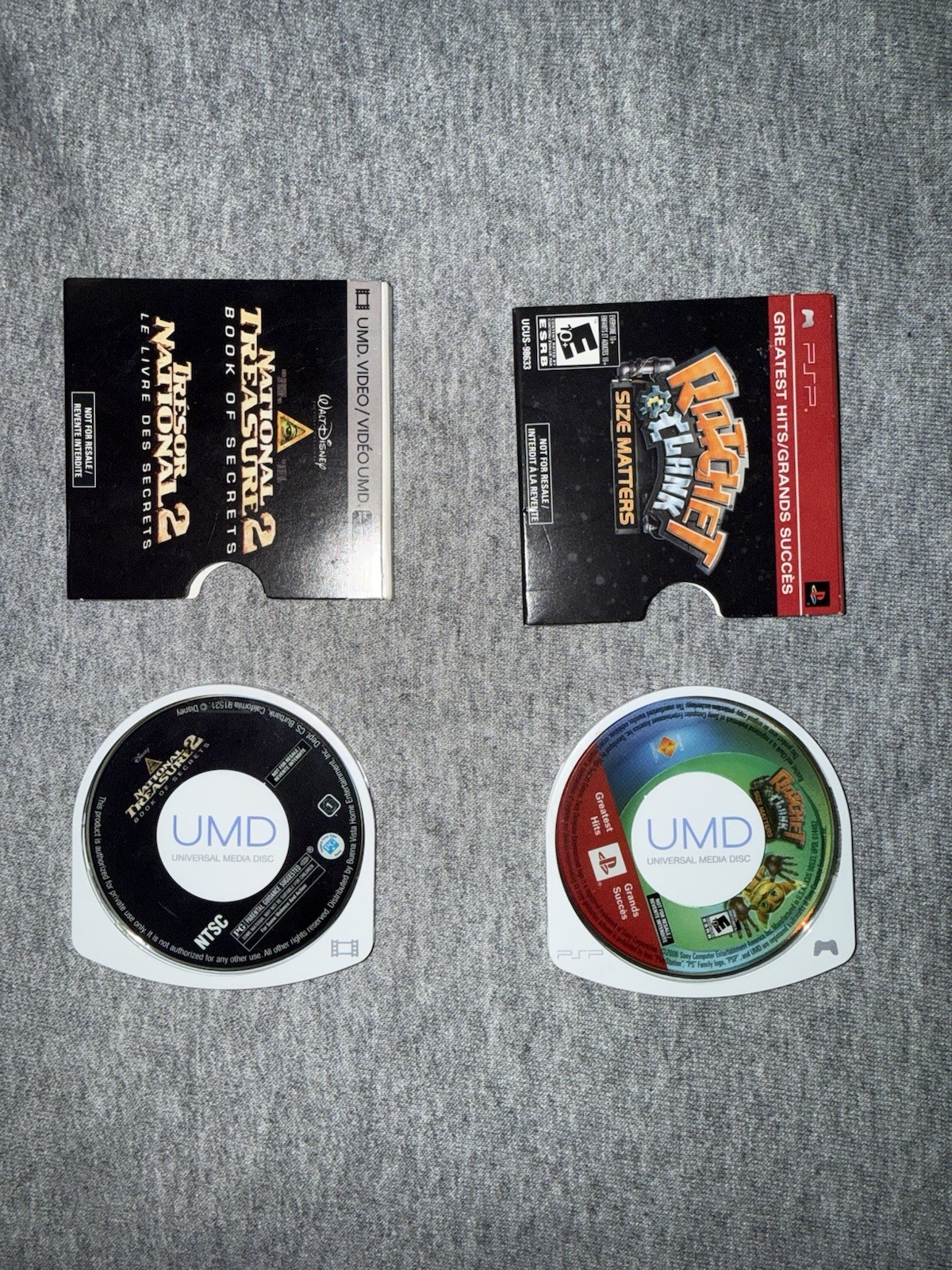 Sony PSP-3000 Silver Ratchet & Clank Size Matters Entertainment Pack Wi-Fi 1GB