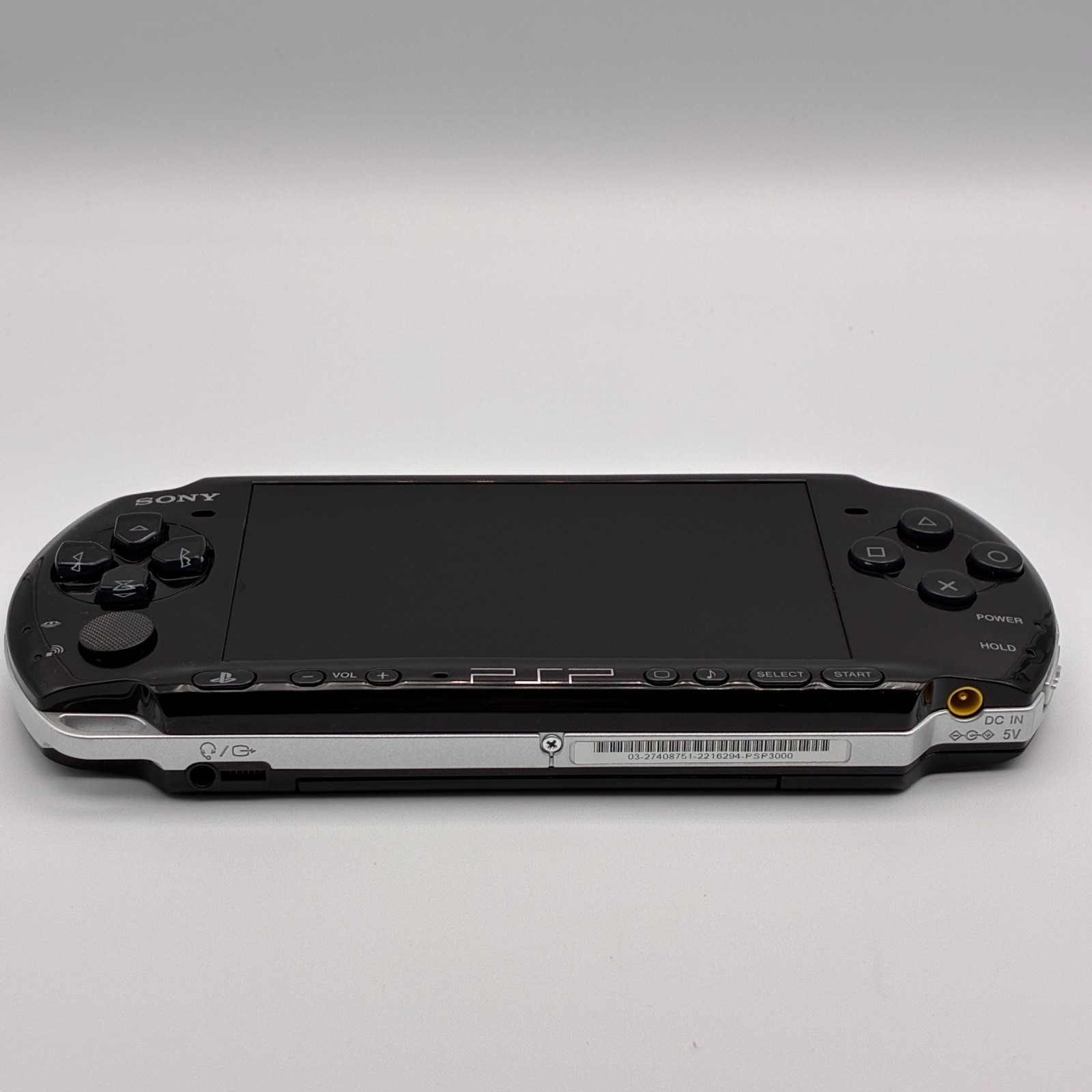 PSP-3000 Black w/ Glass Lens IPS Screen Upgrade New Battery USB-C connector 4GB