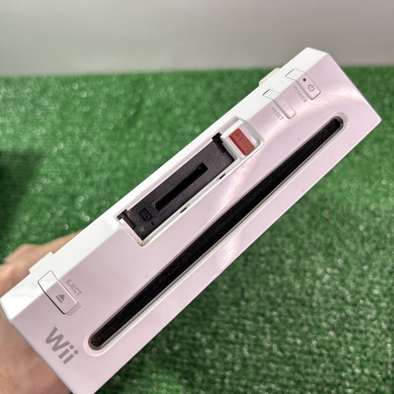 Nintendo Wii RVL-001 512 MB Home Console White Disc Error + NES Games Installed