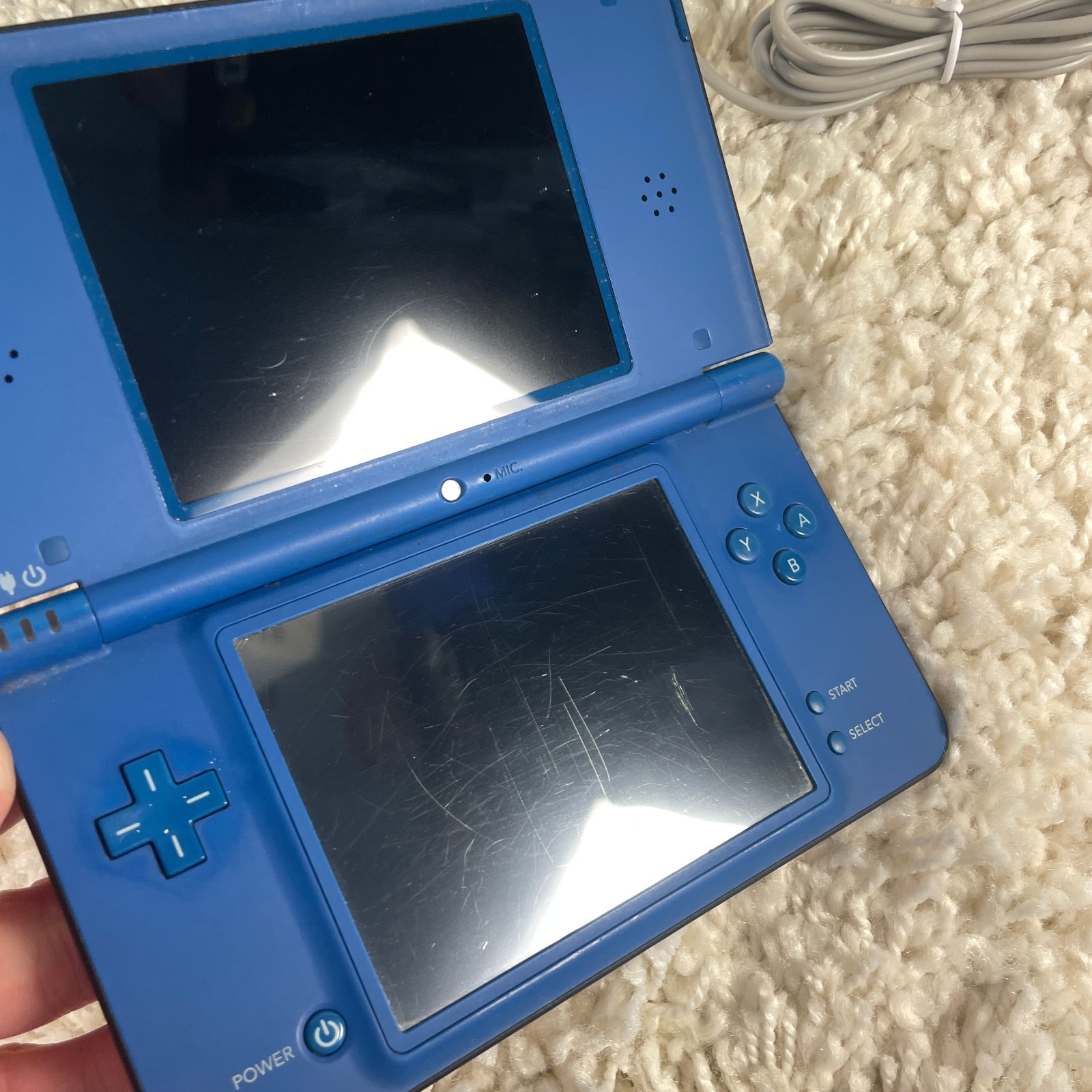 Nintendo DSi XL Midnight Blue Handheld Console System UTL-001 Tested