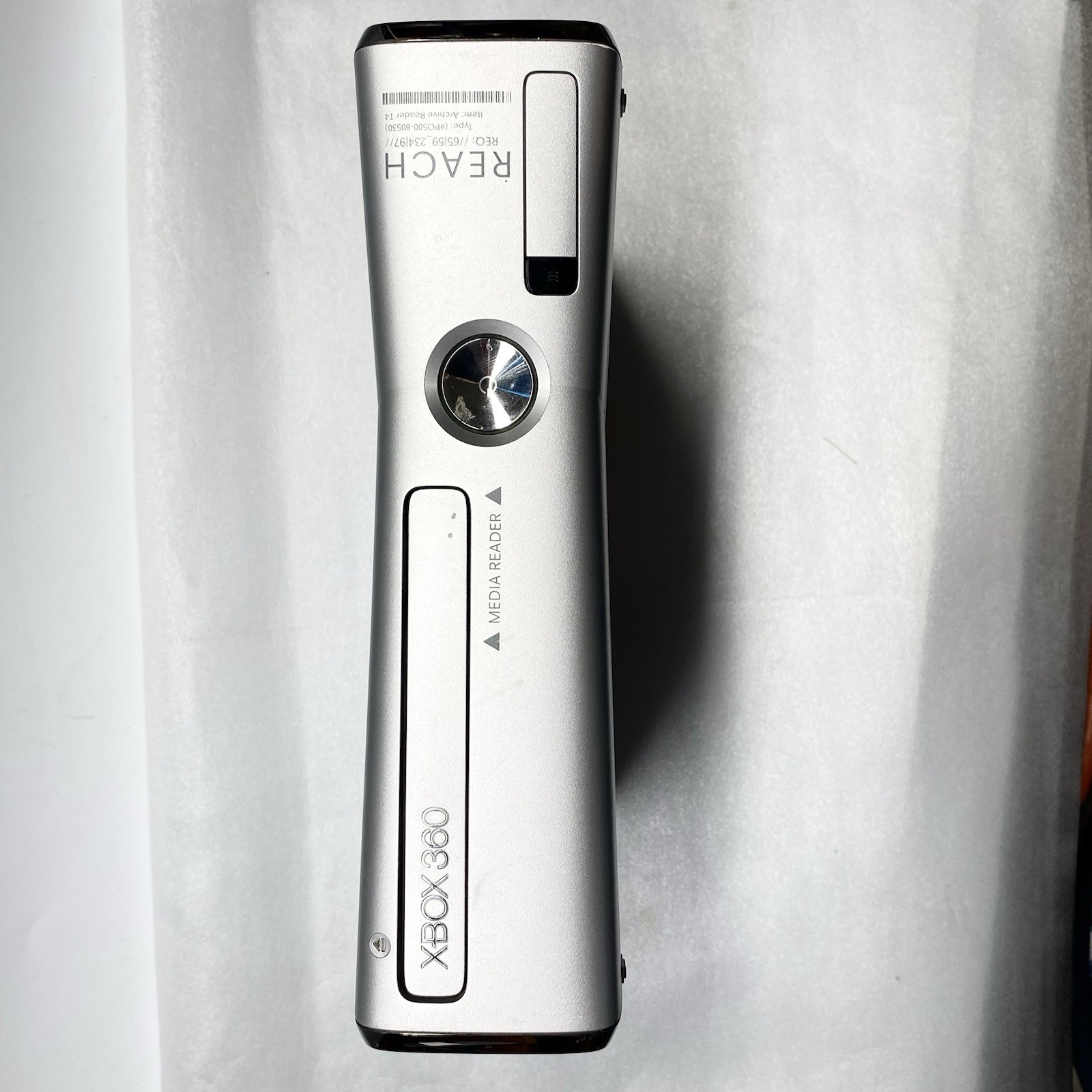 Microsoft Xbox 360 S Halo Reach Edition Silver Console 250gb With Game Silver