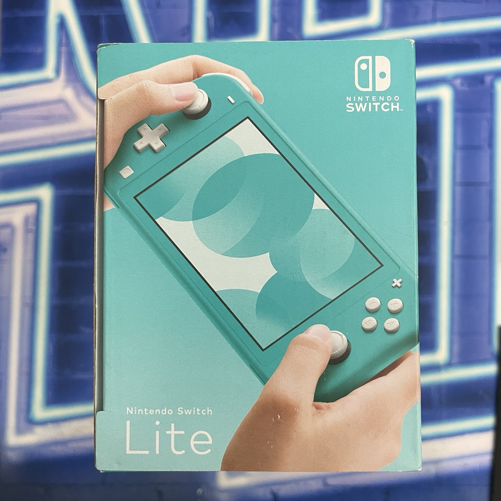 Nintendo Switch Lite HDH-001 Handheld Game Console Turquoise USB Bluetooth 32GB