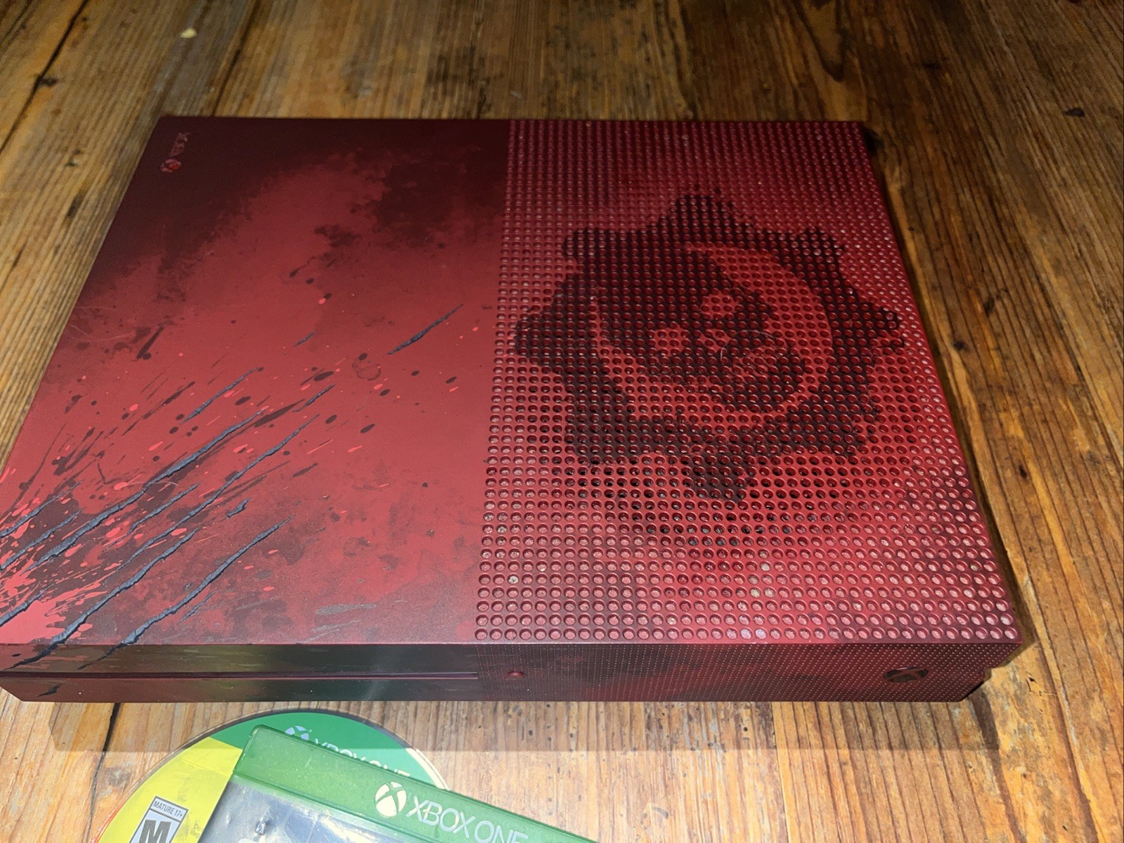 Microsoft Xbox One S Gears of War 4 Limited Ed 2TB w/ 20+ Games Custom Control