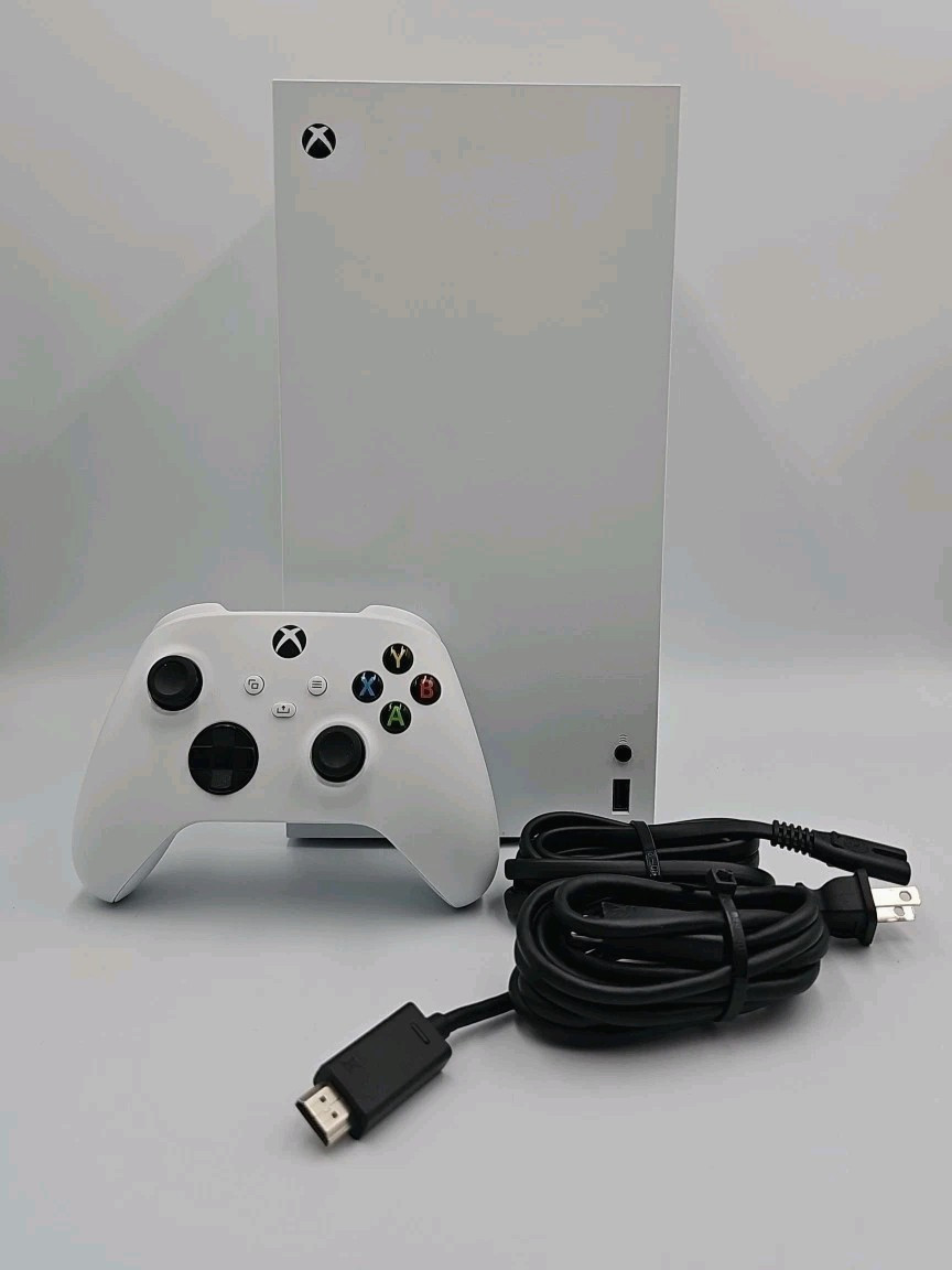 Microsoft Xbox Series X 1TB Digital Console 1882 – (2024) White Xbox Controller