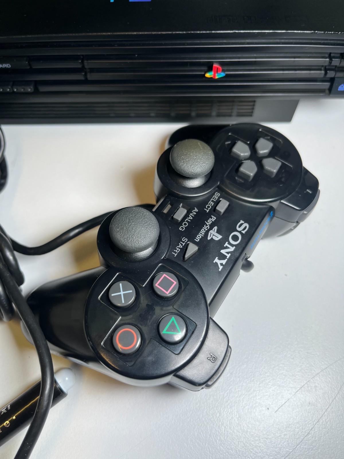 PLAYSTATION 2 MIDNIGHT BLACK CONSOLE SCPH-50000 NB JAPAN PS2 2003 TESTED