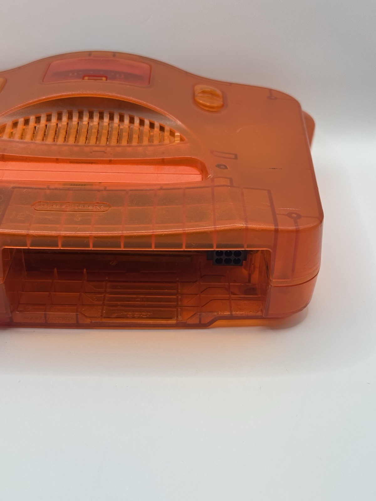 Nintendo 64 N64 Fire Orange Funtastic Console Only Tested Working