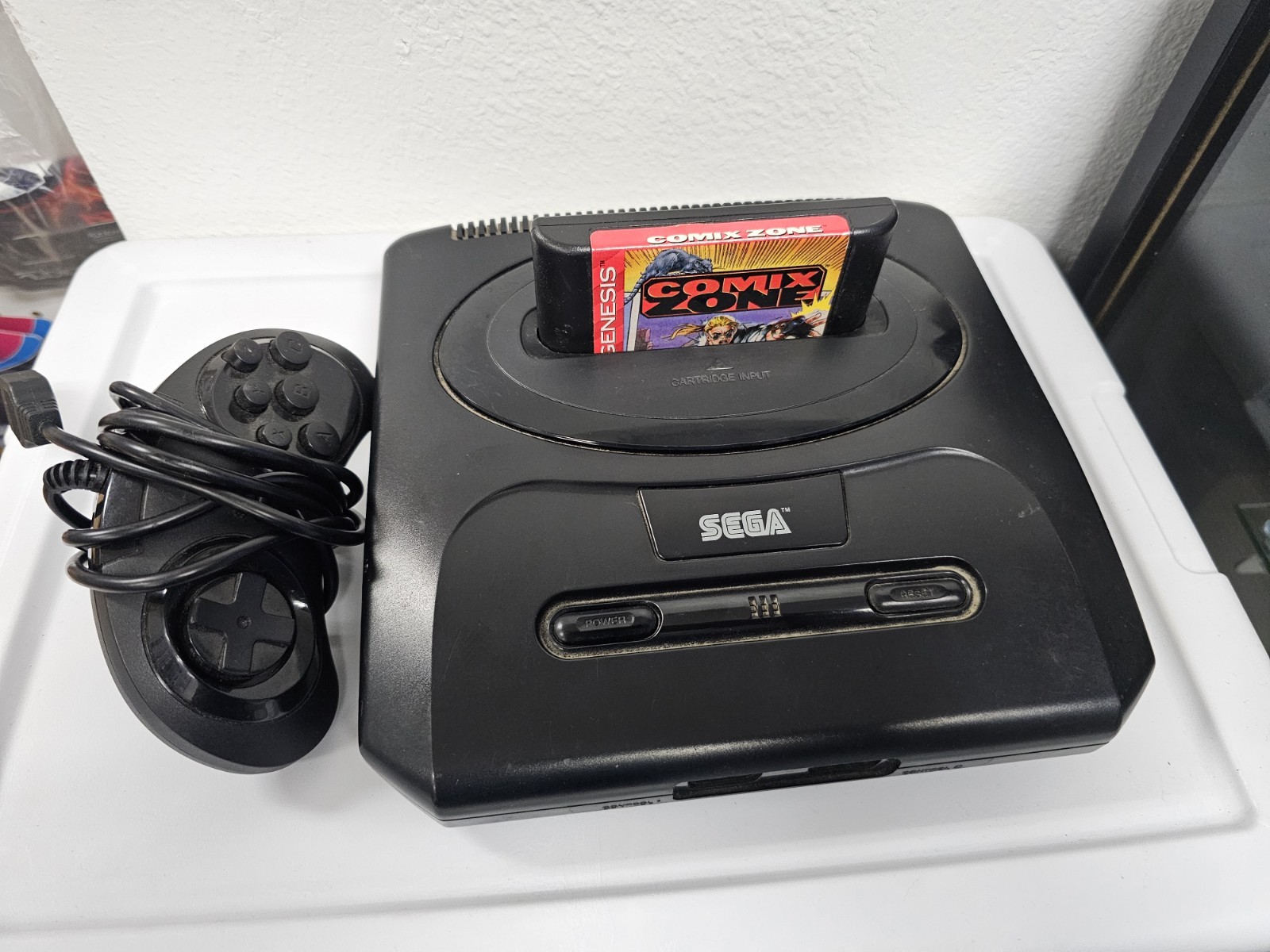 SEGA Genesis II 16-bit MK-1631 Console, Tested, With Cable and Controller