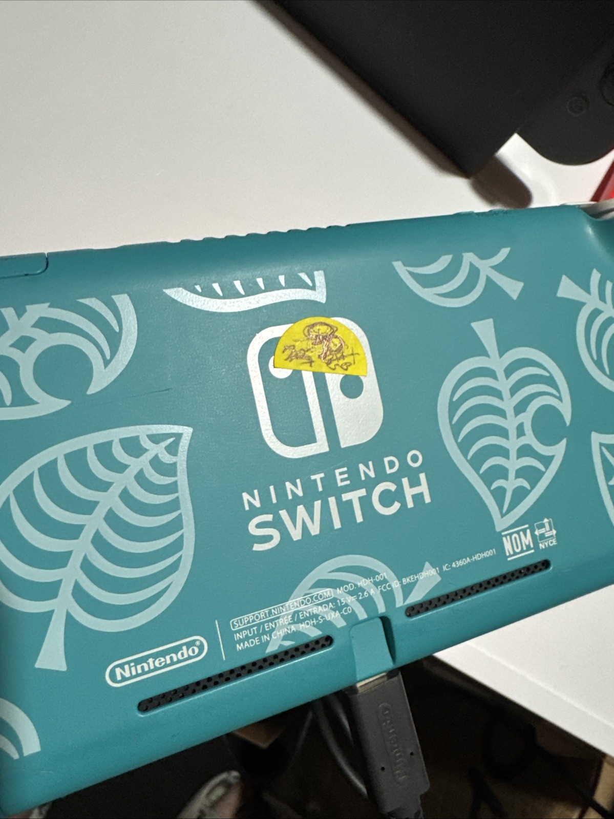 Nintendo Switch Lite Turquoise Parts As Is Blue Screen Anima Crossing Orange Scr