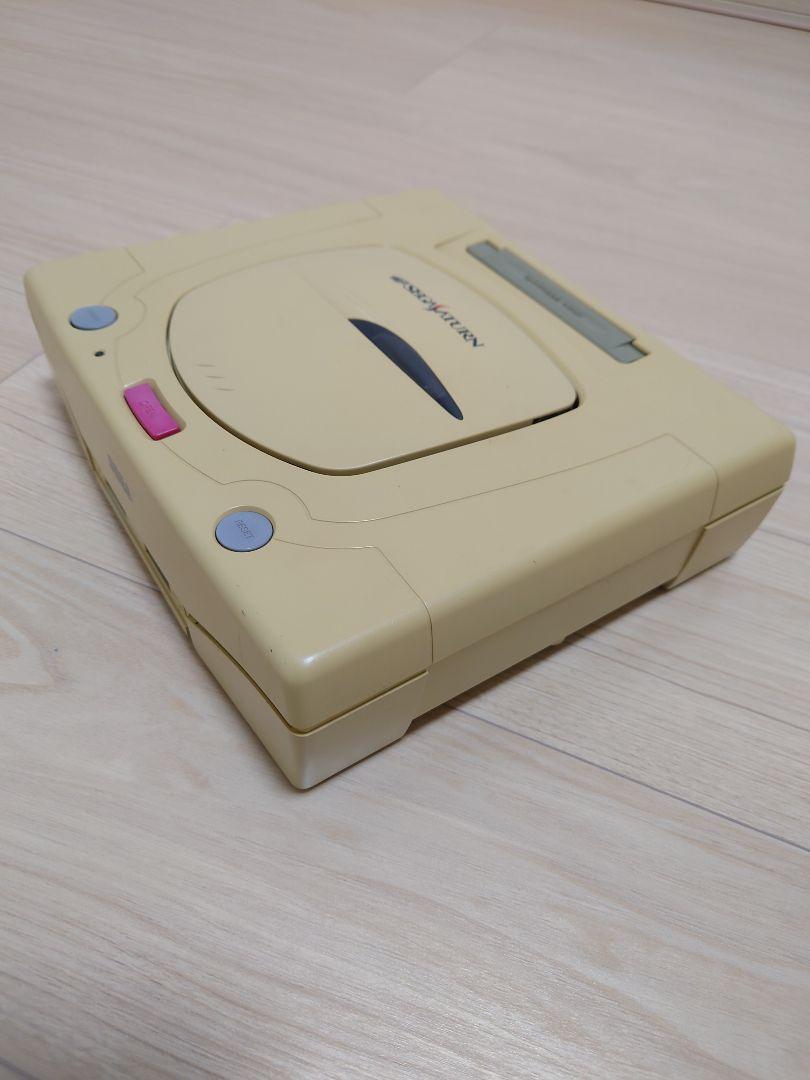 Sega Saturn Console White HST-3220 Japanese Version