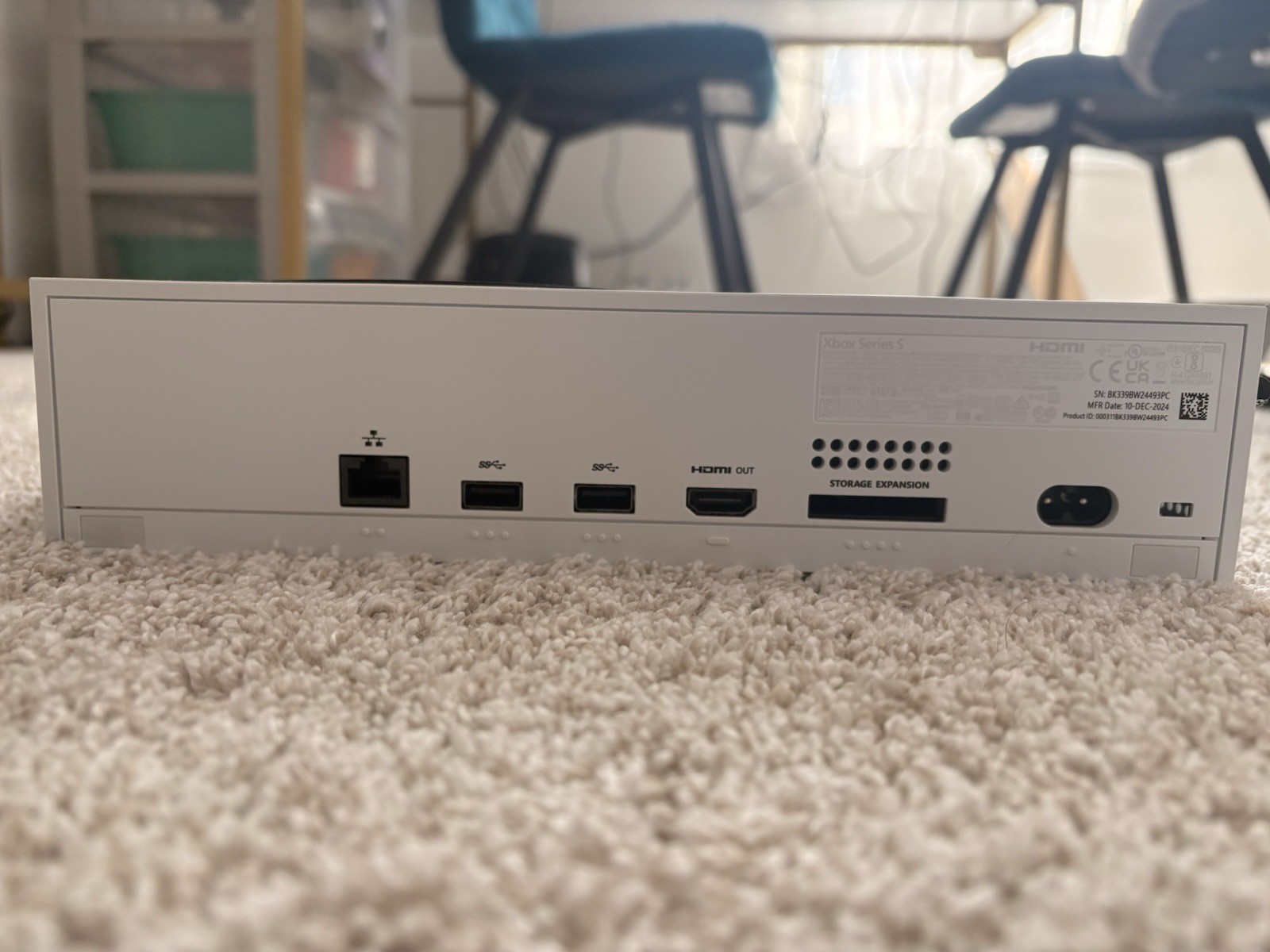 Microsoft Xbox Series S 512GB White Console – 2 Wireless Controllers – MFR 2024
