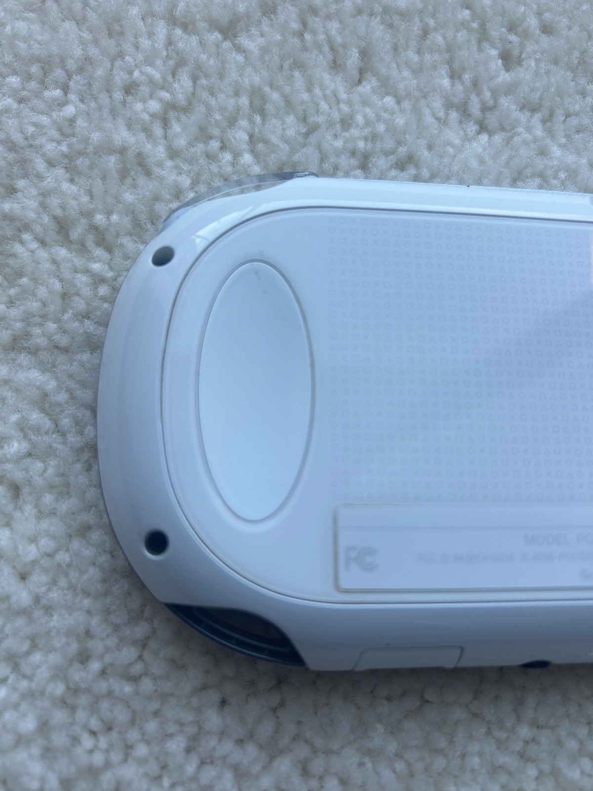 Playstation PS Vita PCH-1001 OLED White Console Lot w/2 Memory Cards Pls READ