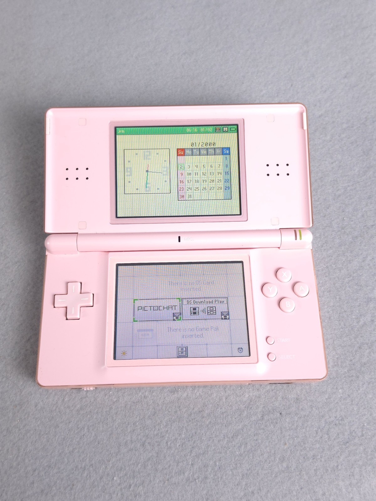 Nintendo DS Lite Console USG-001 with charger – Coral Pink W/6 Games Good Cond.